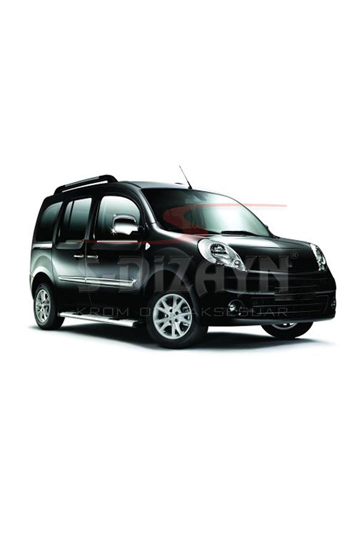 Renault Kangoo Krom Yan Kapı Çıtası 4 Prç 2008-2011
