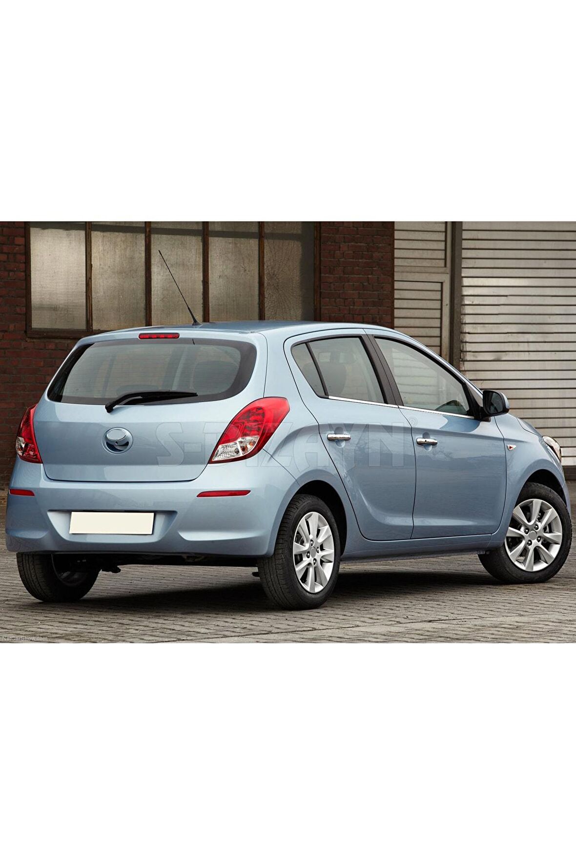 Hyundai I20 Krom Cam Çıtası 4 Prç. 2012-2014