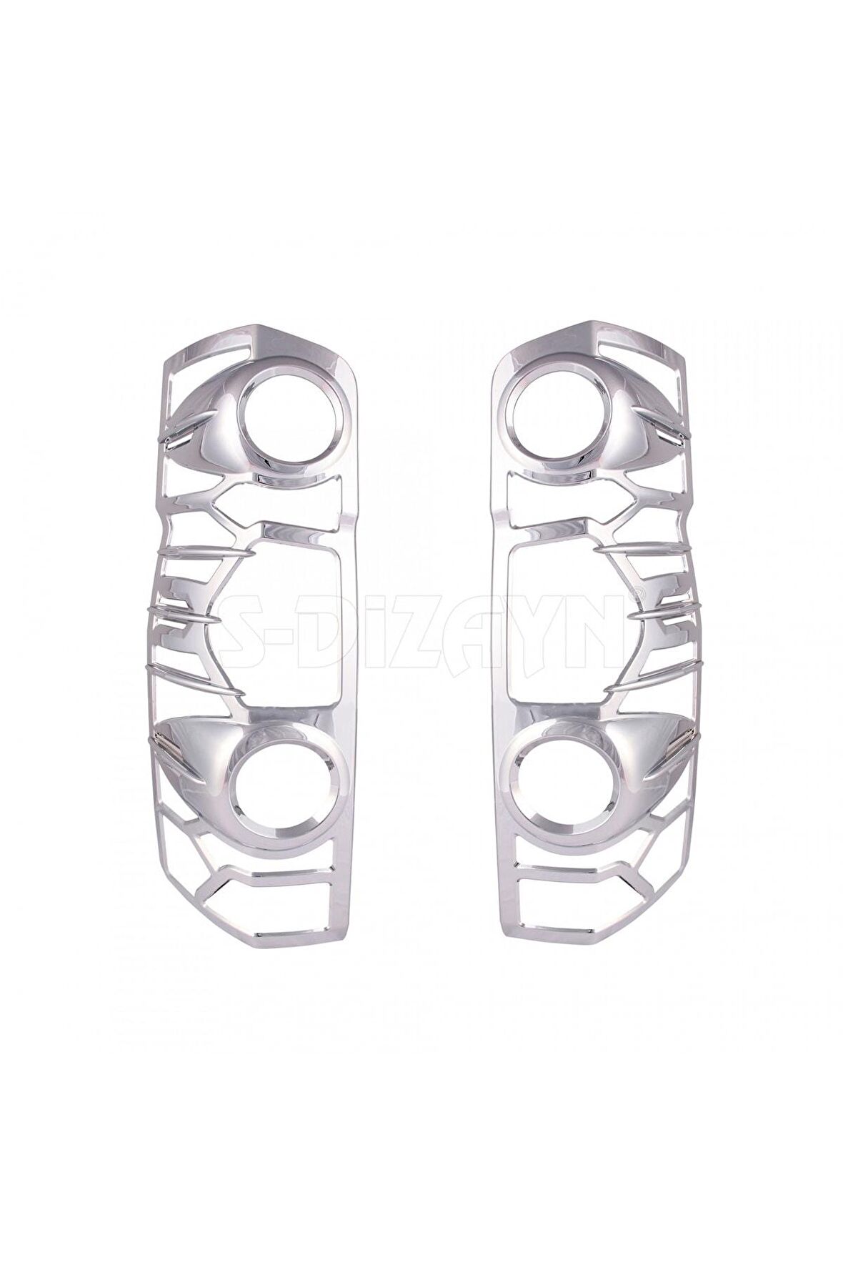 Mercedes Sprinter Uyumlu Stop Çerçevesi 2 Prç. Abs. Krom 2006 Üzeri
