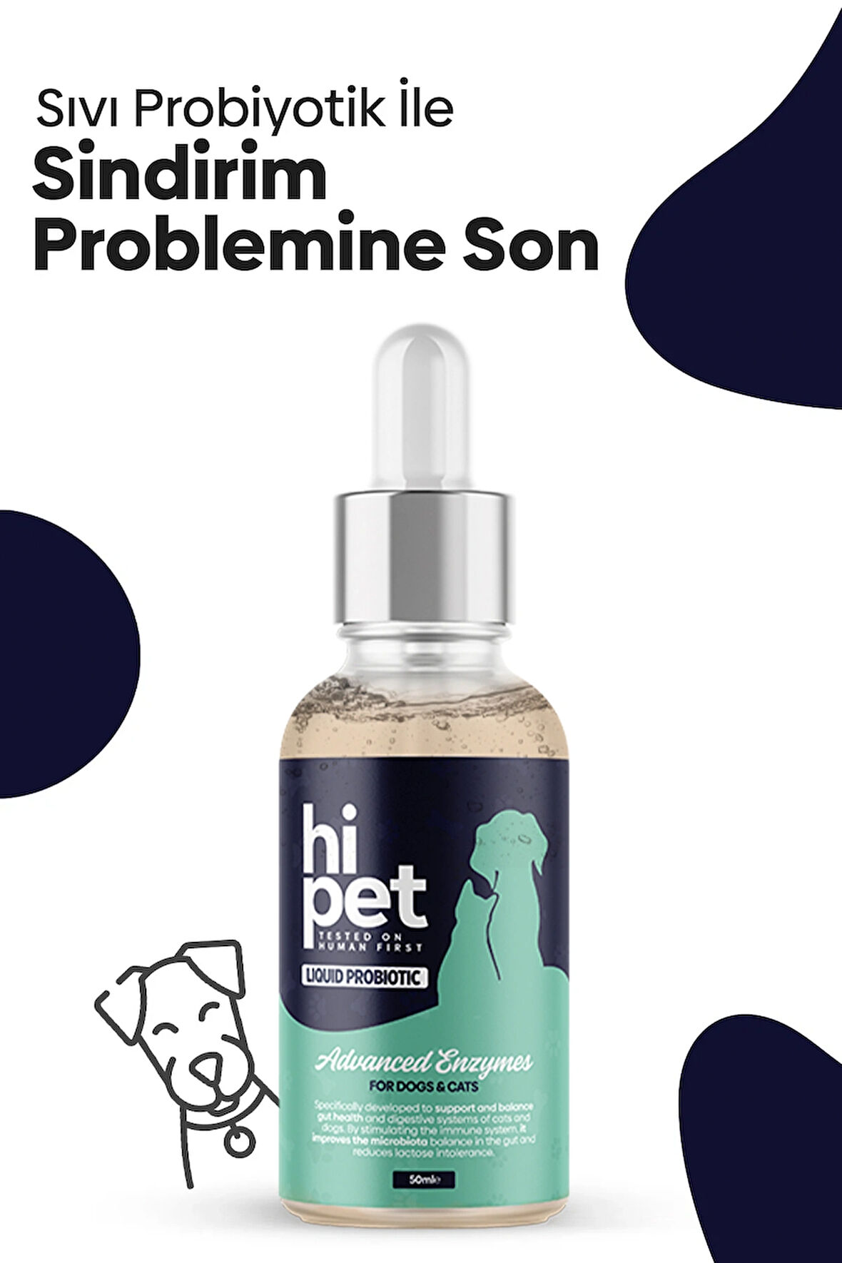 HiPet Sıvı Probiyotik Köpek Probiyotik