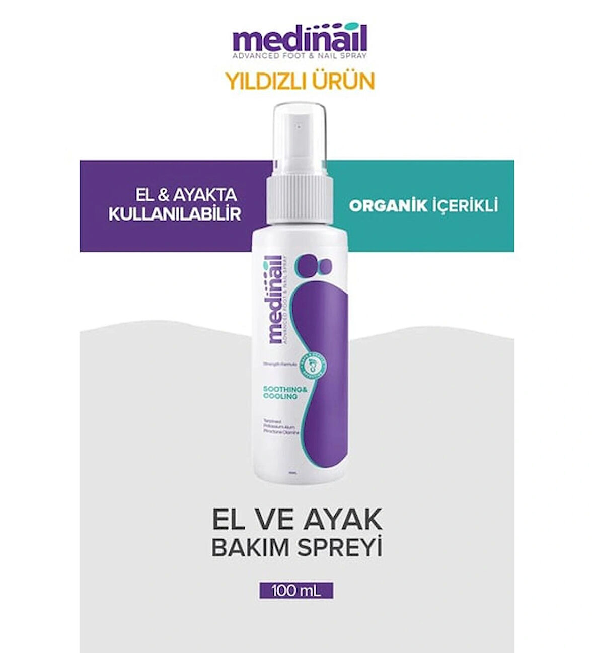 MEDİNAİL Ayak Ve Tırnak Spreyi