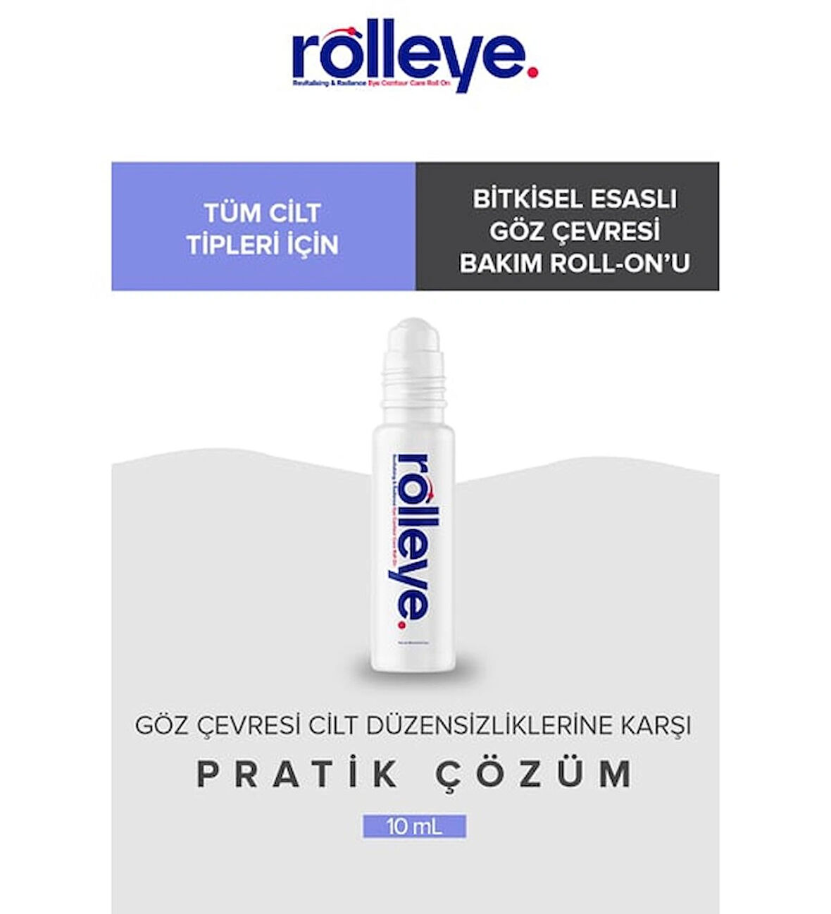 Rolleye Kırışlık Karşıtı Göz Çevresi Bakım Roll-on