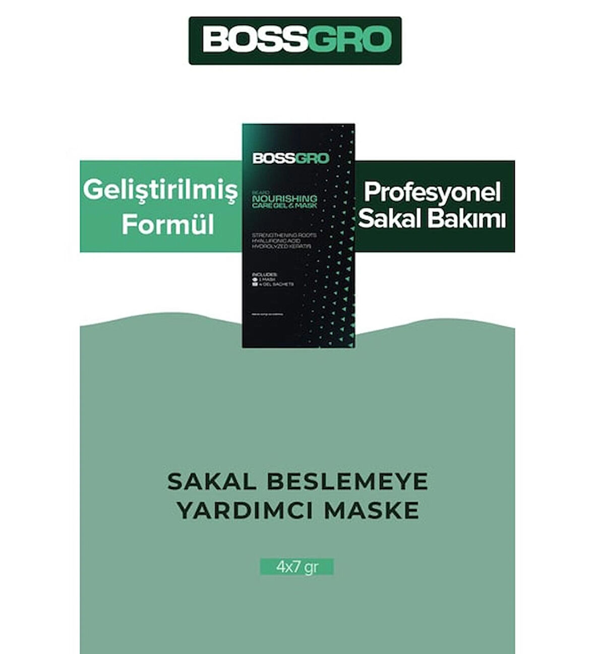 bossgro sakal maskesı ve gel