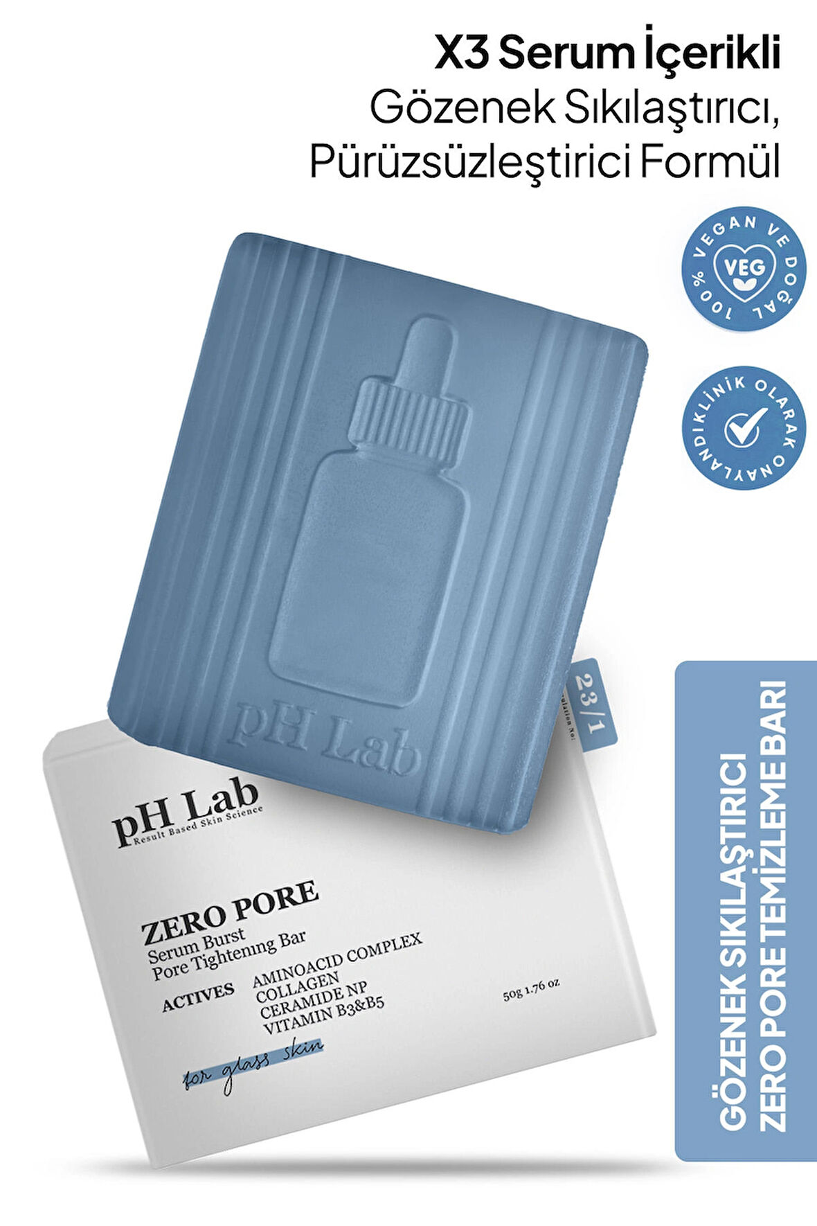 Phlab Zero Pore Gözenek Sıkılaştırıcı Sabun