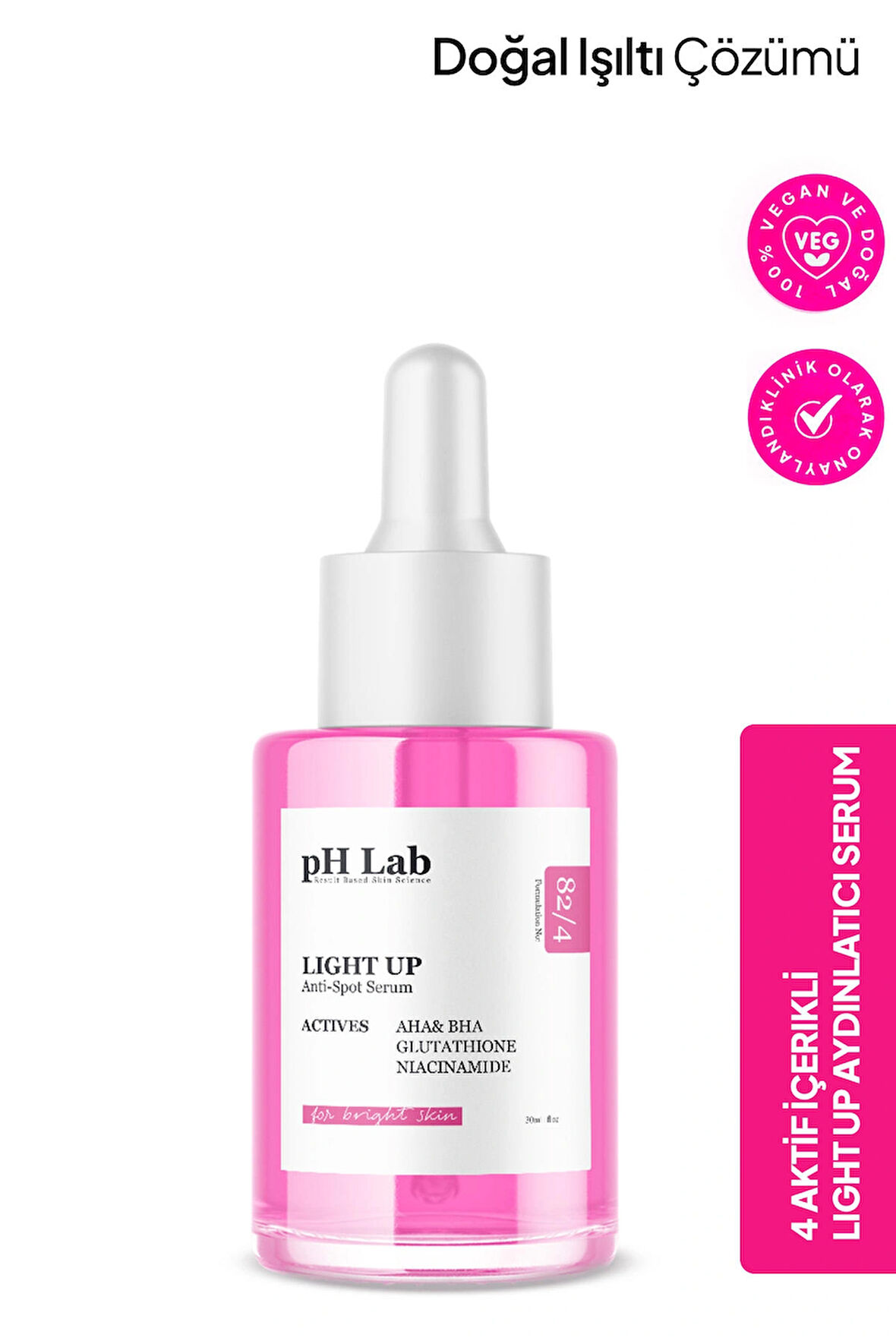 Phlab Light Up Cilt Aydınlatıcı Serum