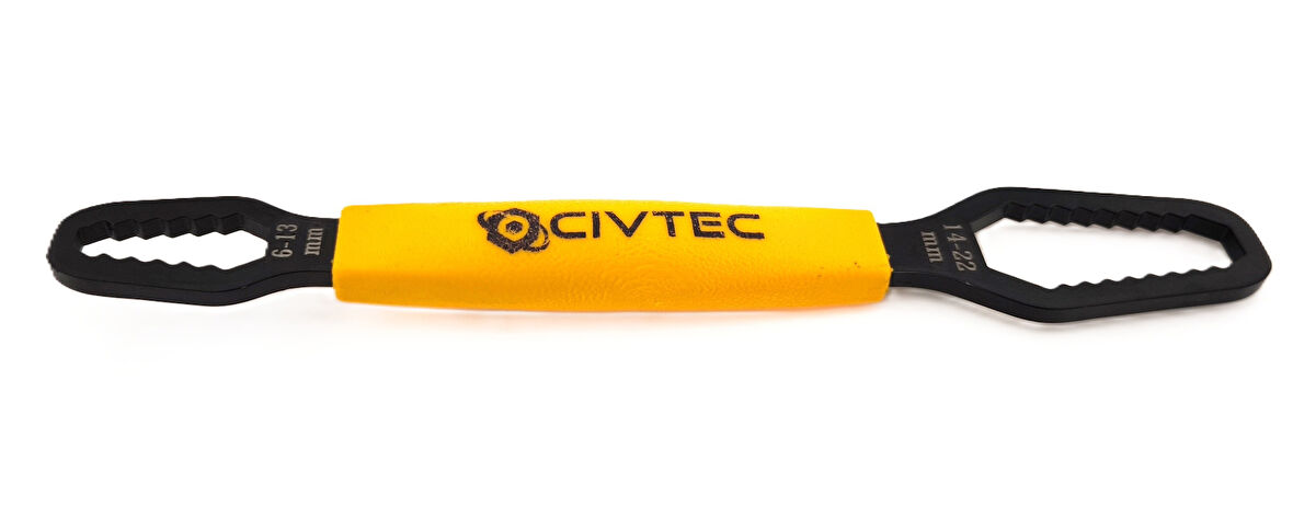 Civtec CCECA622 6-13mm ve 14-22mm Çoklu Anahtar Vakumlu