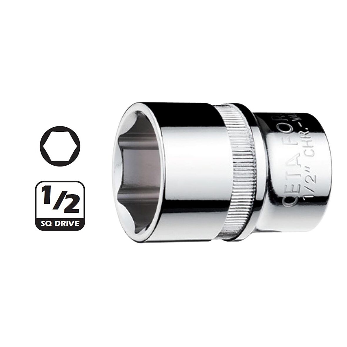 Ceta Form C22-H08 8 Mm 12” 6 Köşe Lokma Anahtar