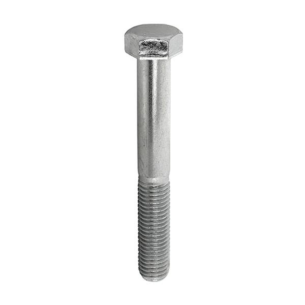 Civtec DIN 931 AKB 8.8 Kalite Çelik Cıvata Beyaz Metrik 16x220 20 Adet