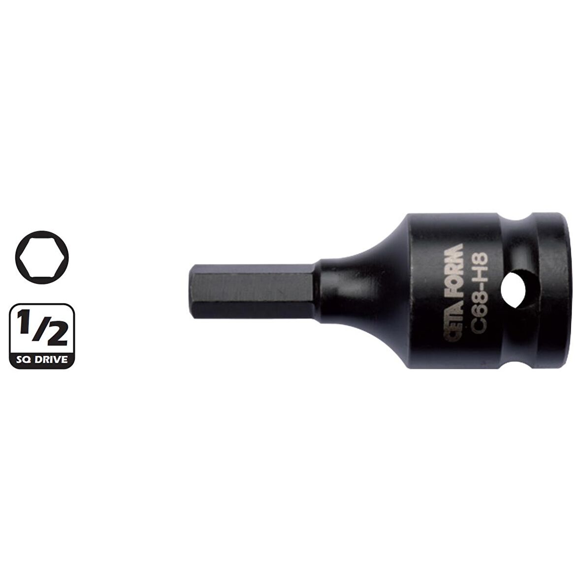 Ceta Form C68-H10 10mm 12” Allen Uçlu Havalı Lokma Bits