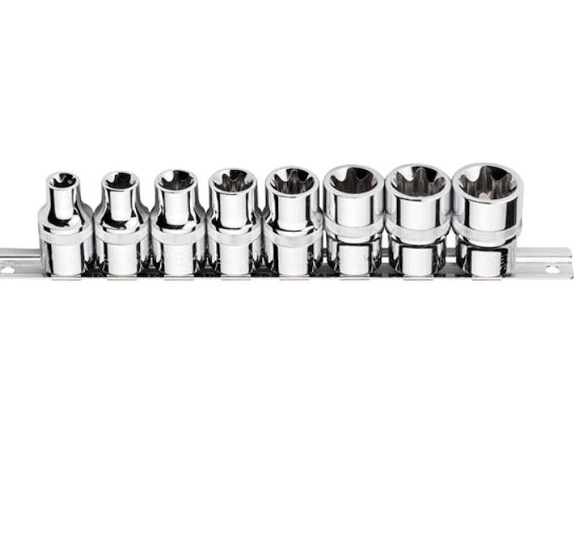 Ceta 8 Parça 3/8” Dış Torx Lokma Anahtar Takımı