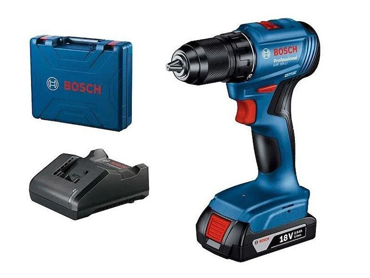 Bosch Professional GSR 185-LI Akülü Delme Vidalama