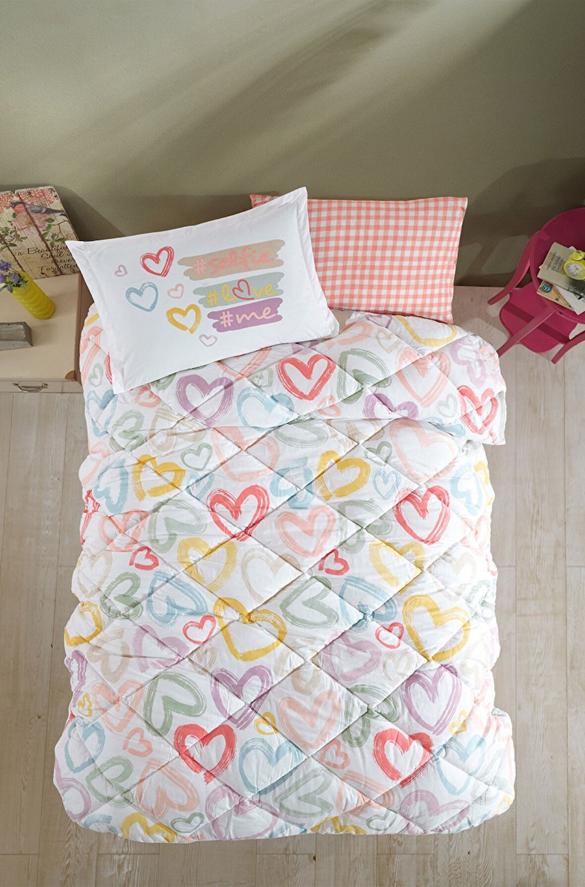 Clasy Ranforce Yorgan Seti Selfie Pudra