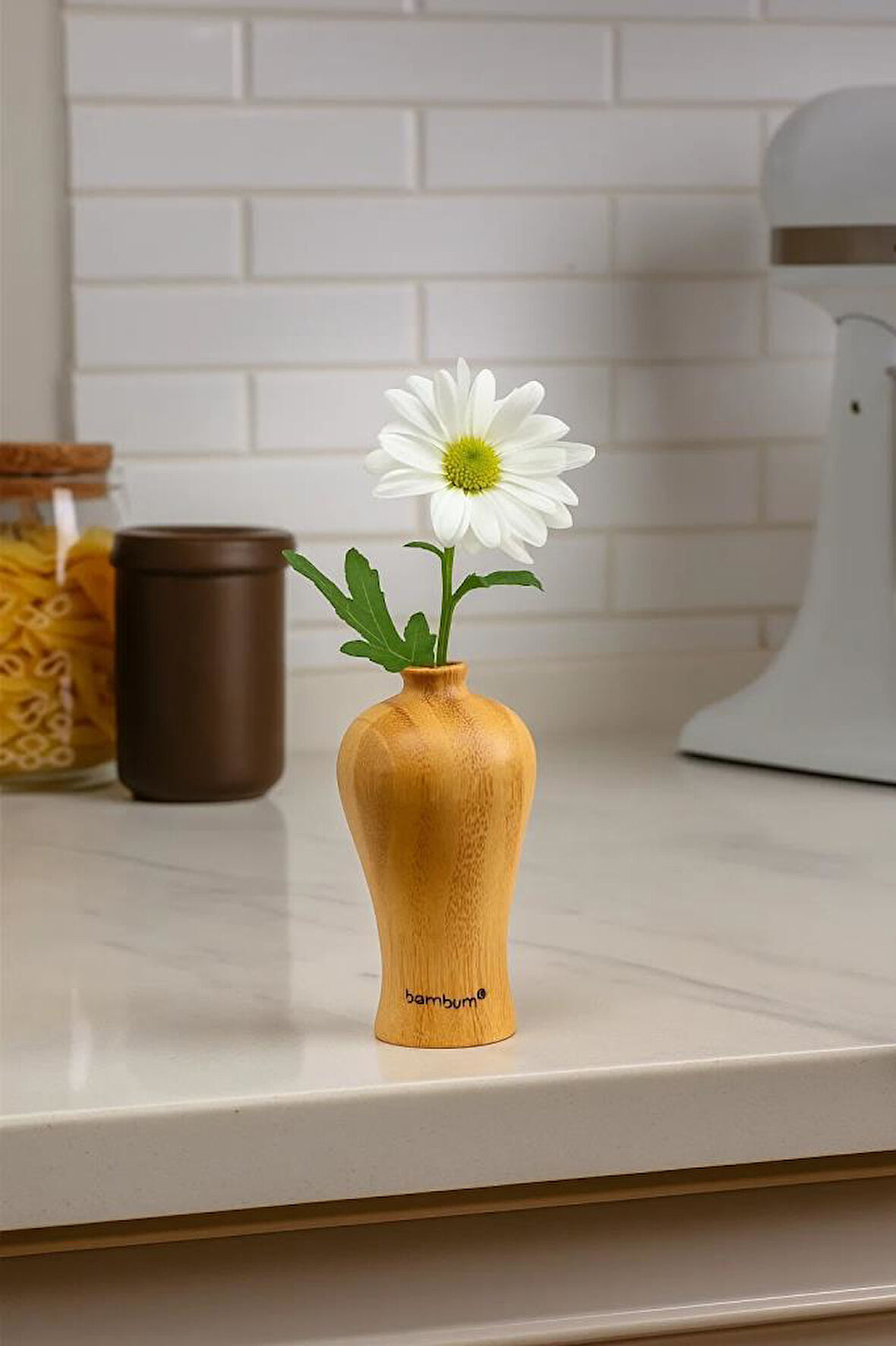 Bambum Guro - Bambu Vazo 9*4,9cm