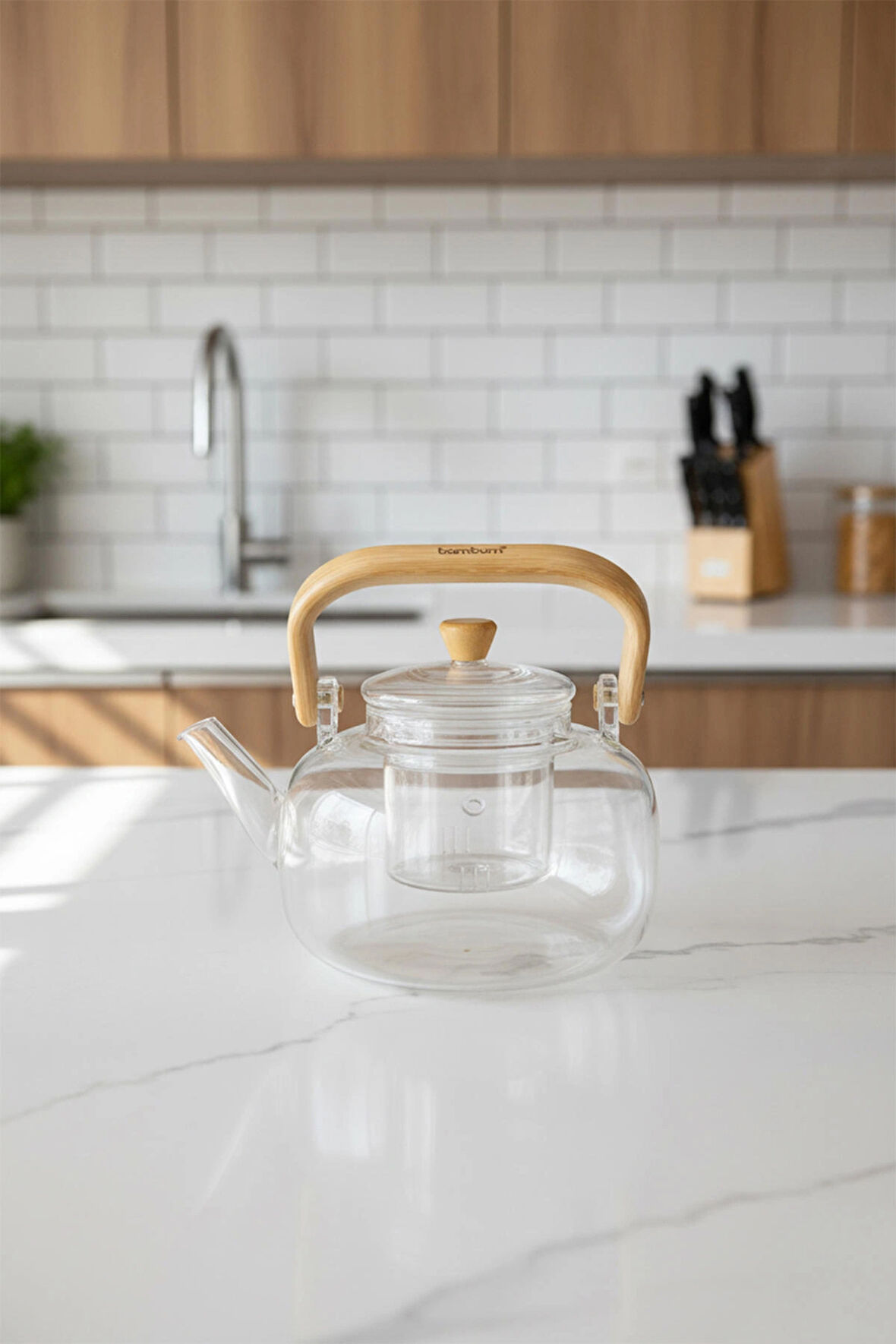 Bambum Ragnar - Cam Demlik 1000ml