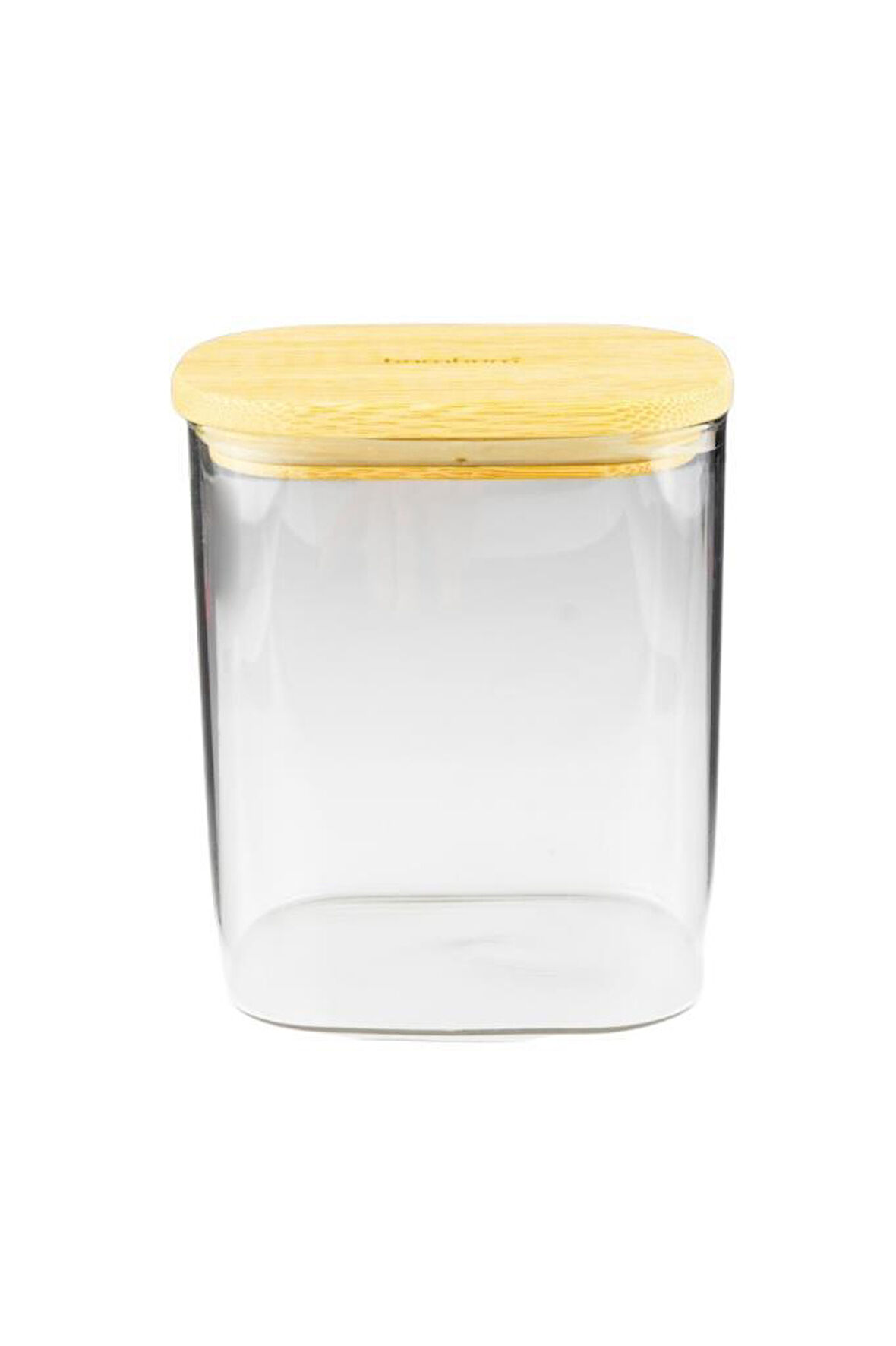 Bambum Multy - Bambu Kapaklı Cam Saklama Kabı 1000ml