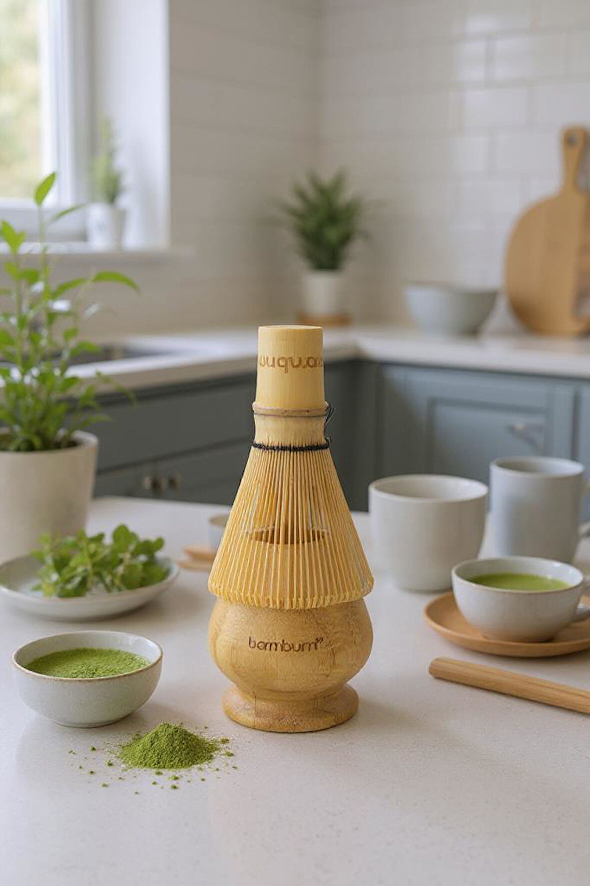 Bambum Cashi - Matcha Çayı Fırçası