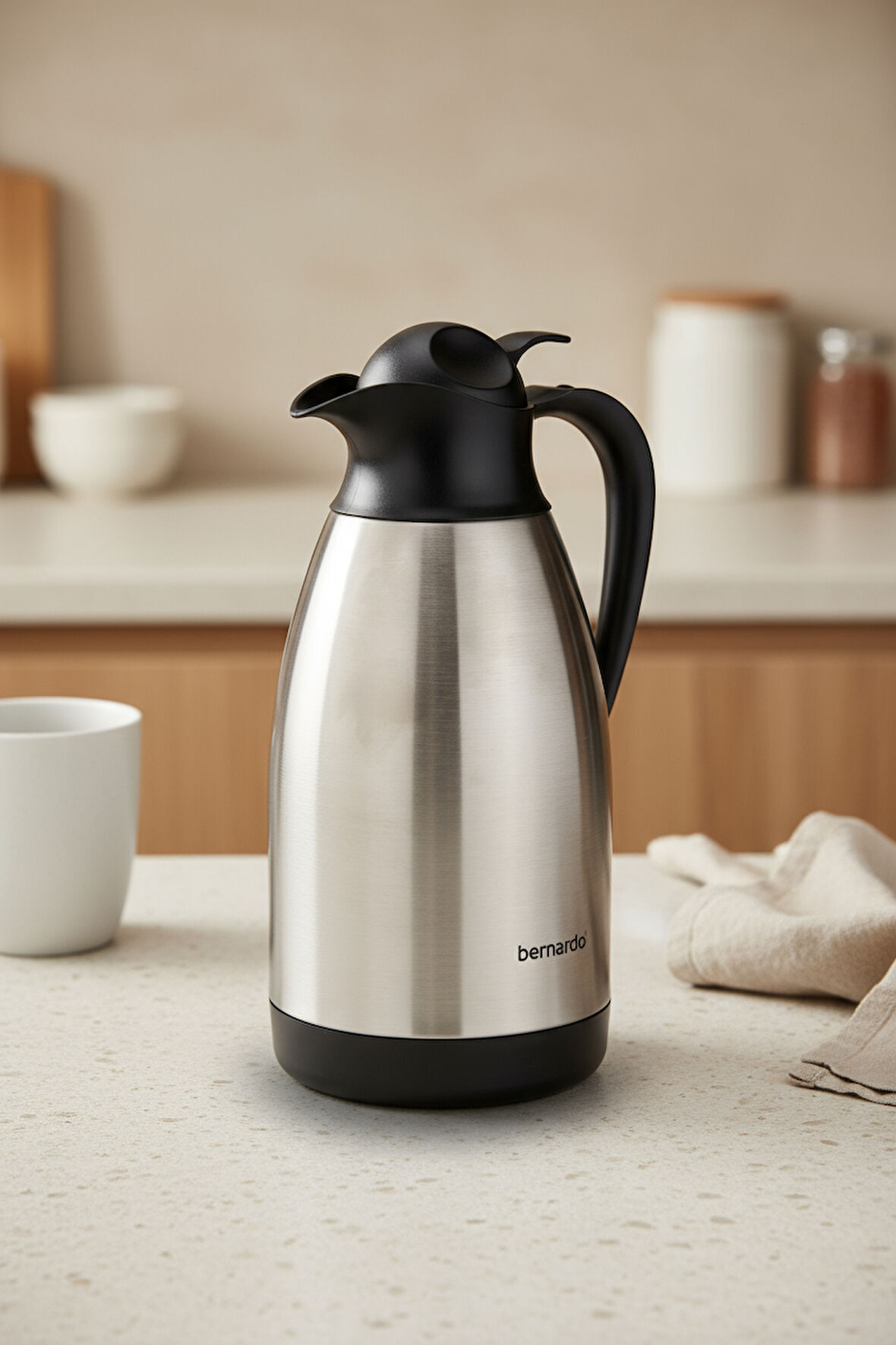 Bernardo Grandio Çelik Termos Inox 2 Litre