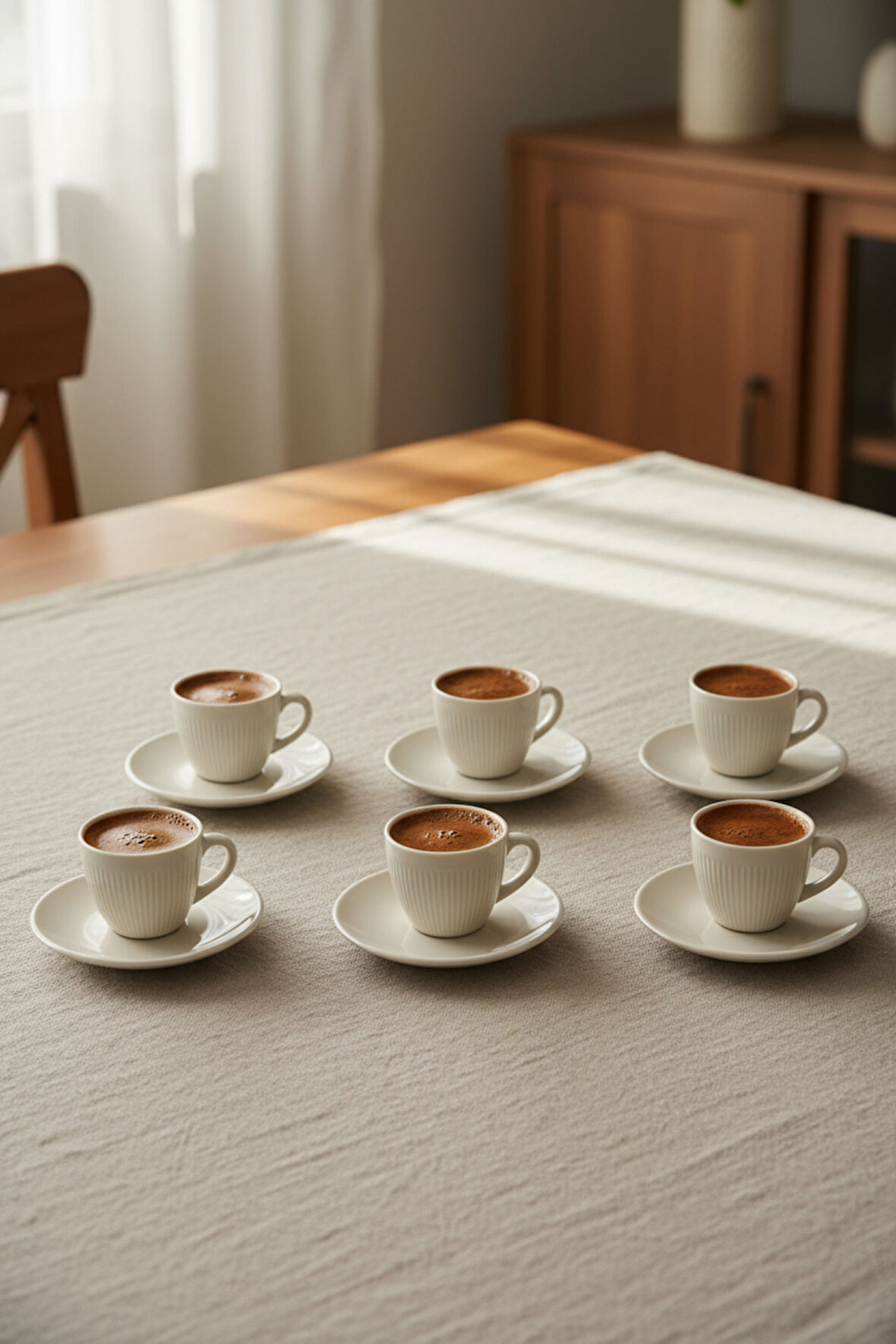 Bernardo Supra - 6 Kişilik Fincan Takımı