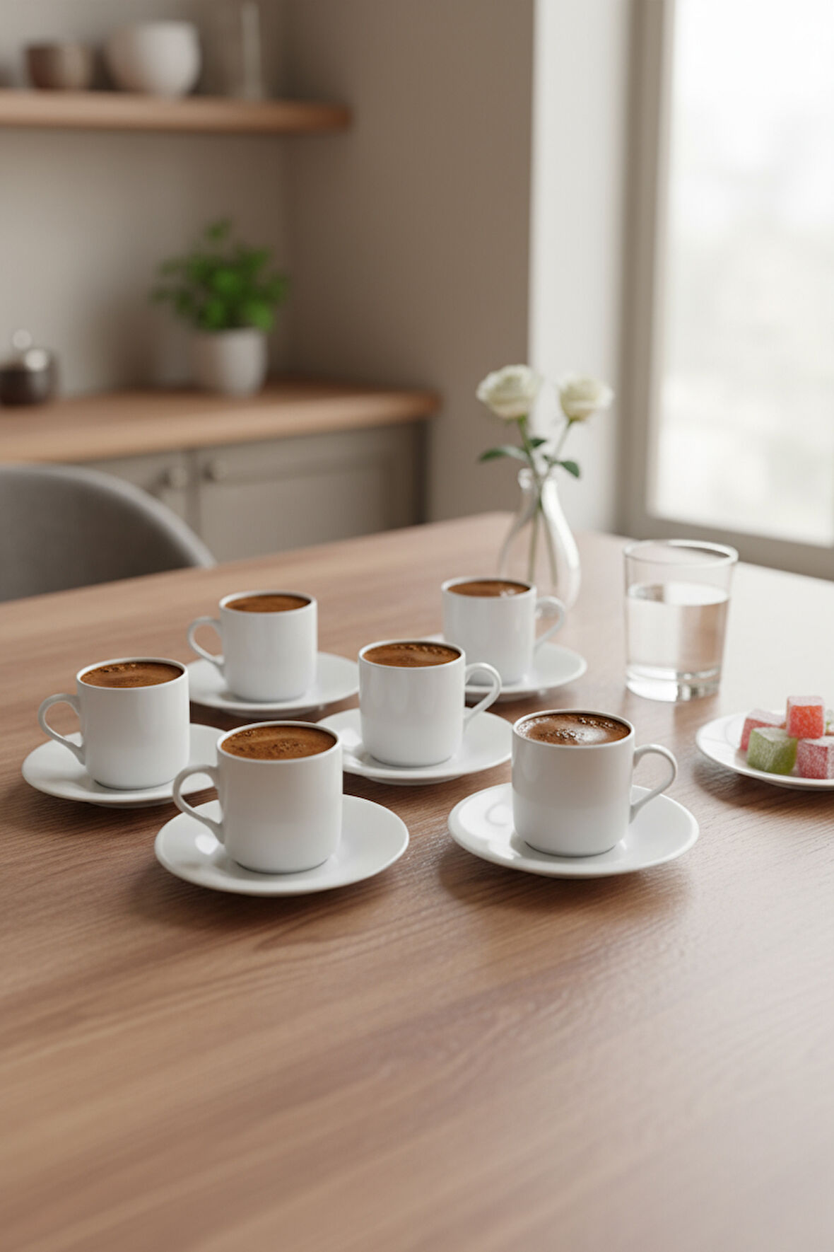 Bernardo Hermes - 6 Kişilik Fincan Takımı