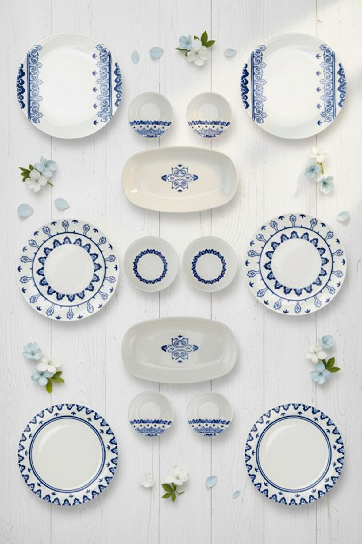 Bambum Moderna - 14 Parça Kahvaltı Takımı Maku