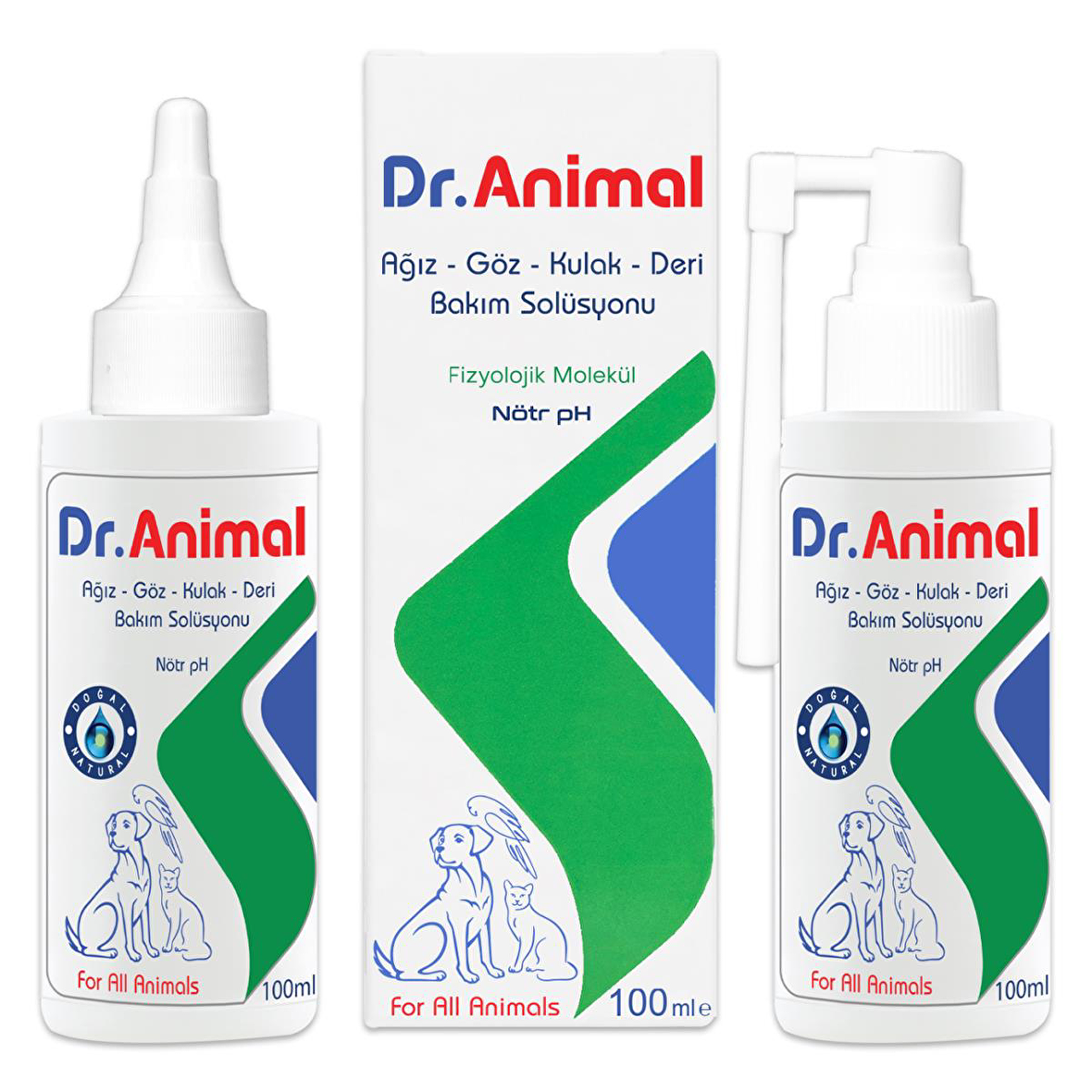 Dr. Animal Yara Ve Cilt Bakım Solüsyonu 100 Ml