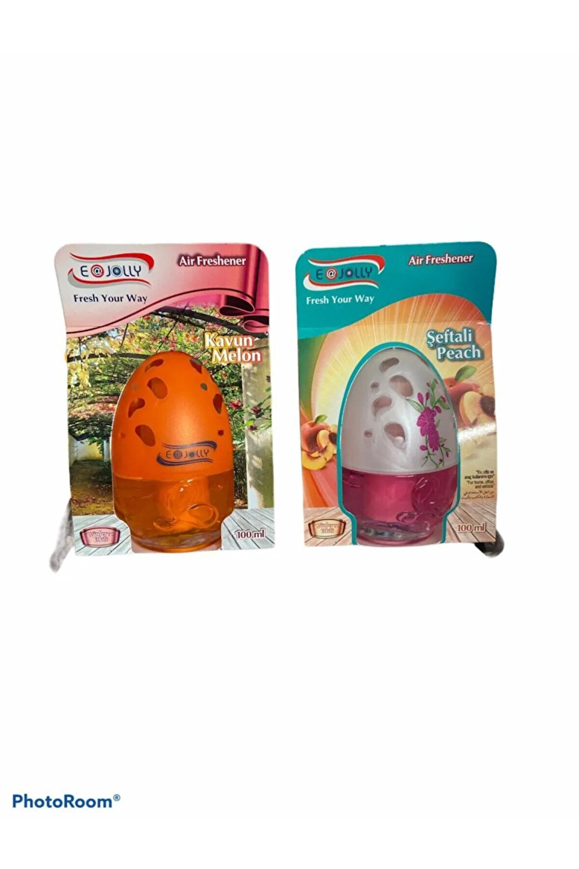 Küre-kavanoz Koku Kavun + Şeftali 2 Adet 100ml