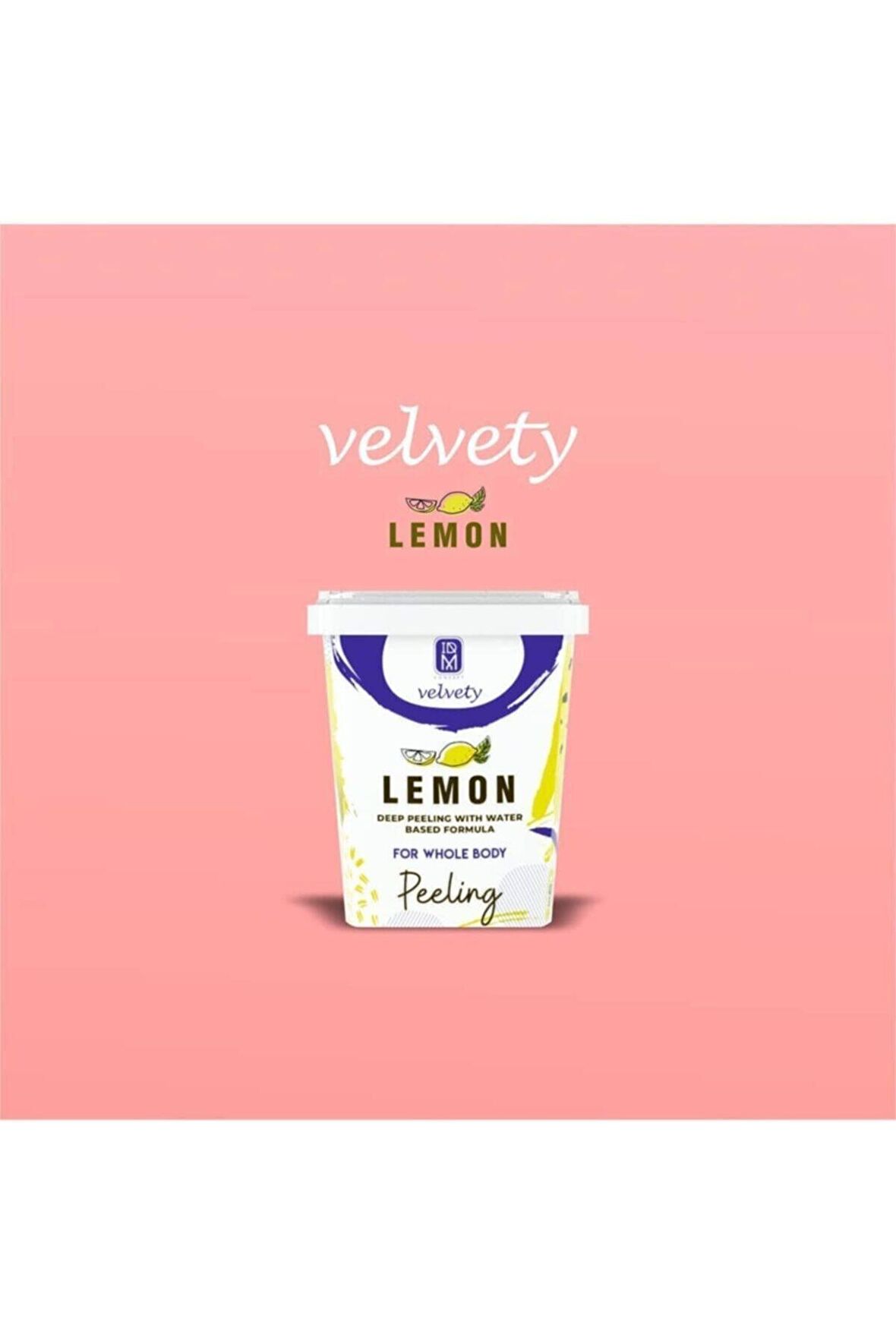 Concept Velvety Lemon Body Peelıng / Vücut Peelingi 400 ml