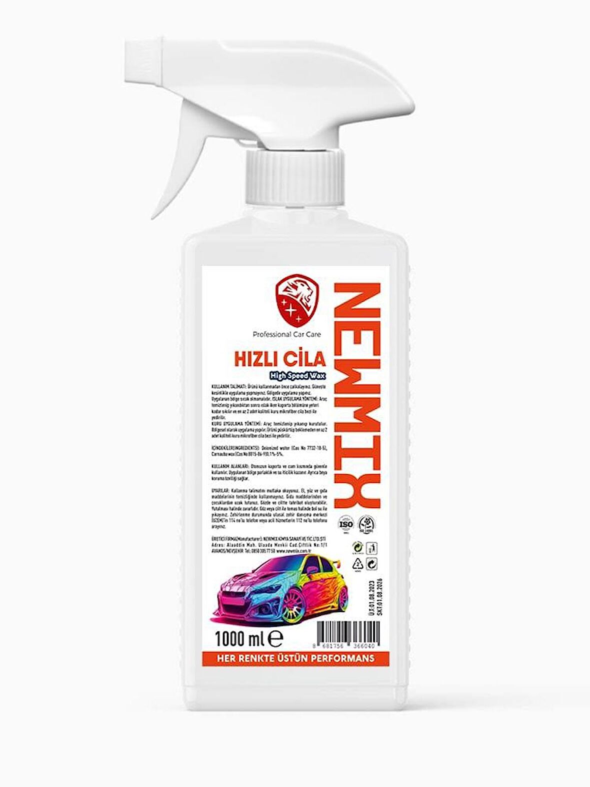 Newmix Hızlı Cila 1000ml