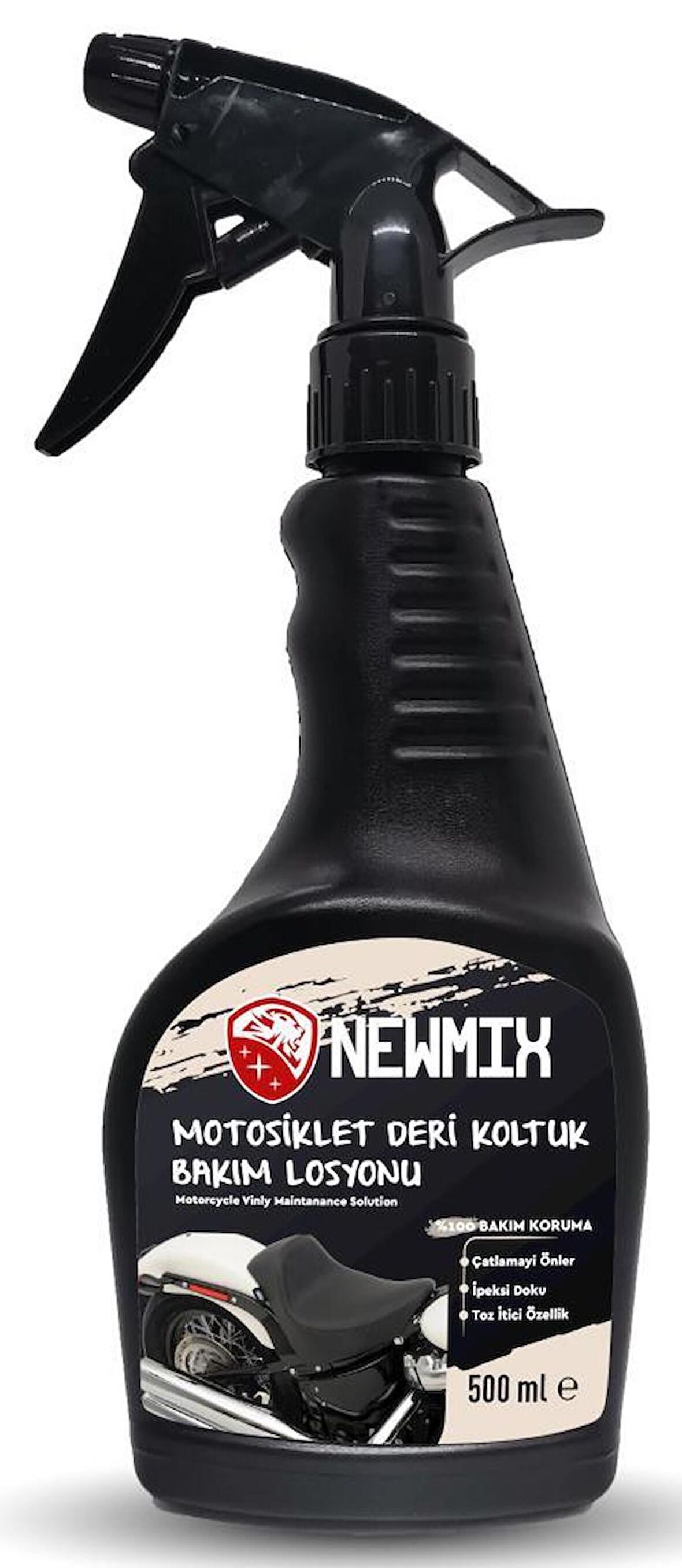 Newmix Motosiklet Deri Koltuk Bakım Losyonu 500ml 