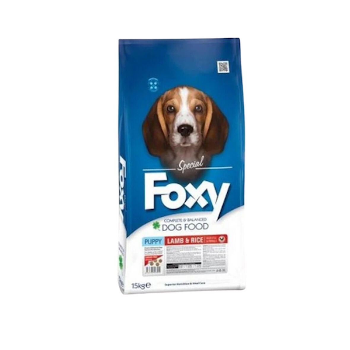 Foxy Kuzulu Etli Şekersiz Yetişkin Köpek Maması 15 kg