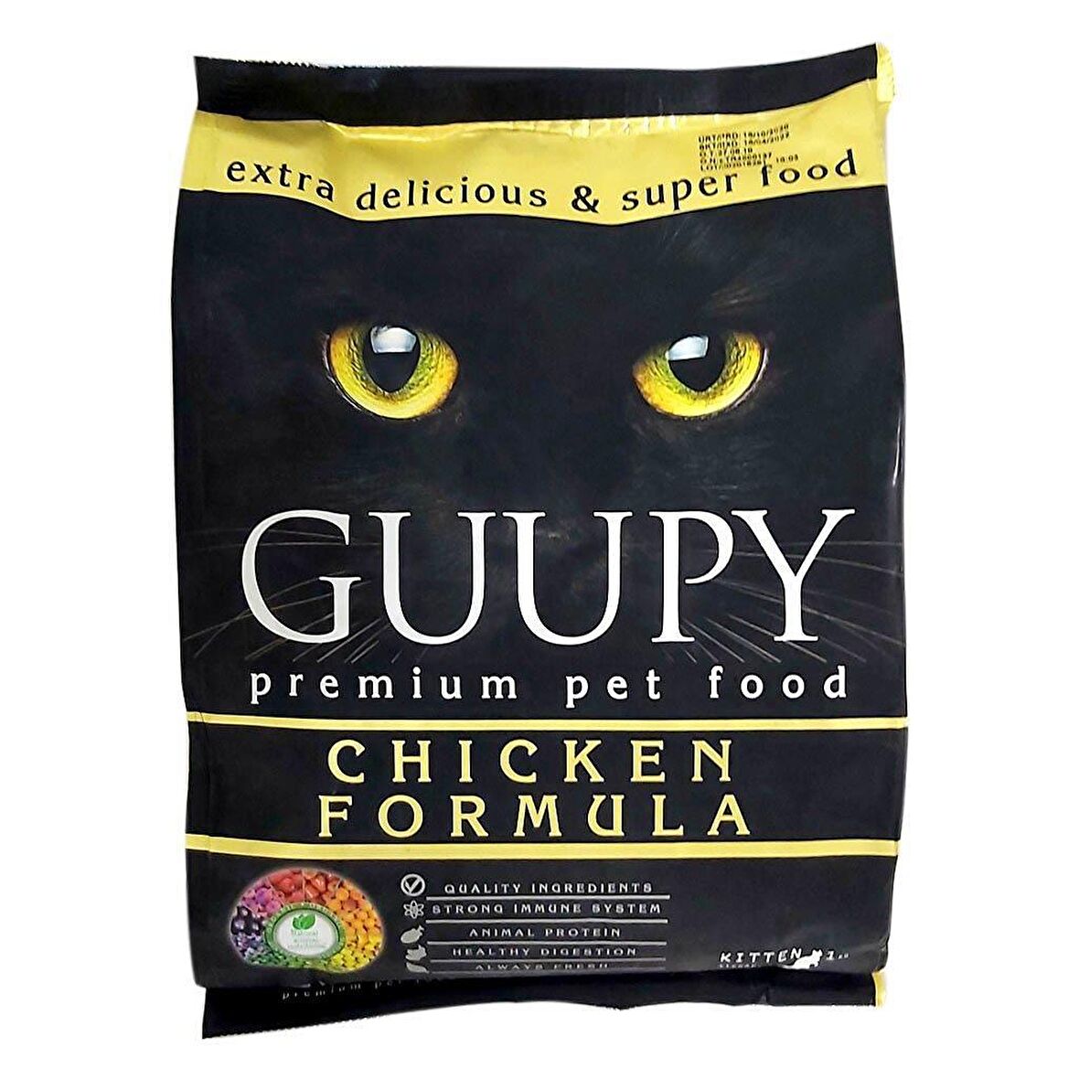 Guupy Cat Kitten Yavru Kedi Maması 1 Kg