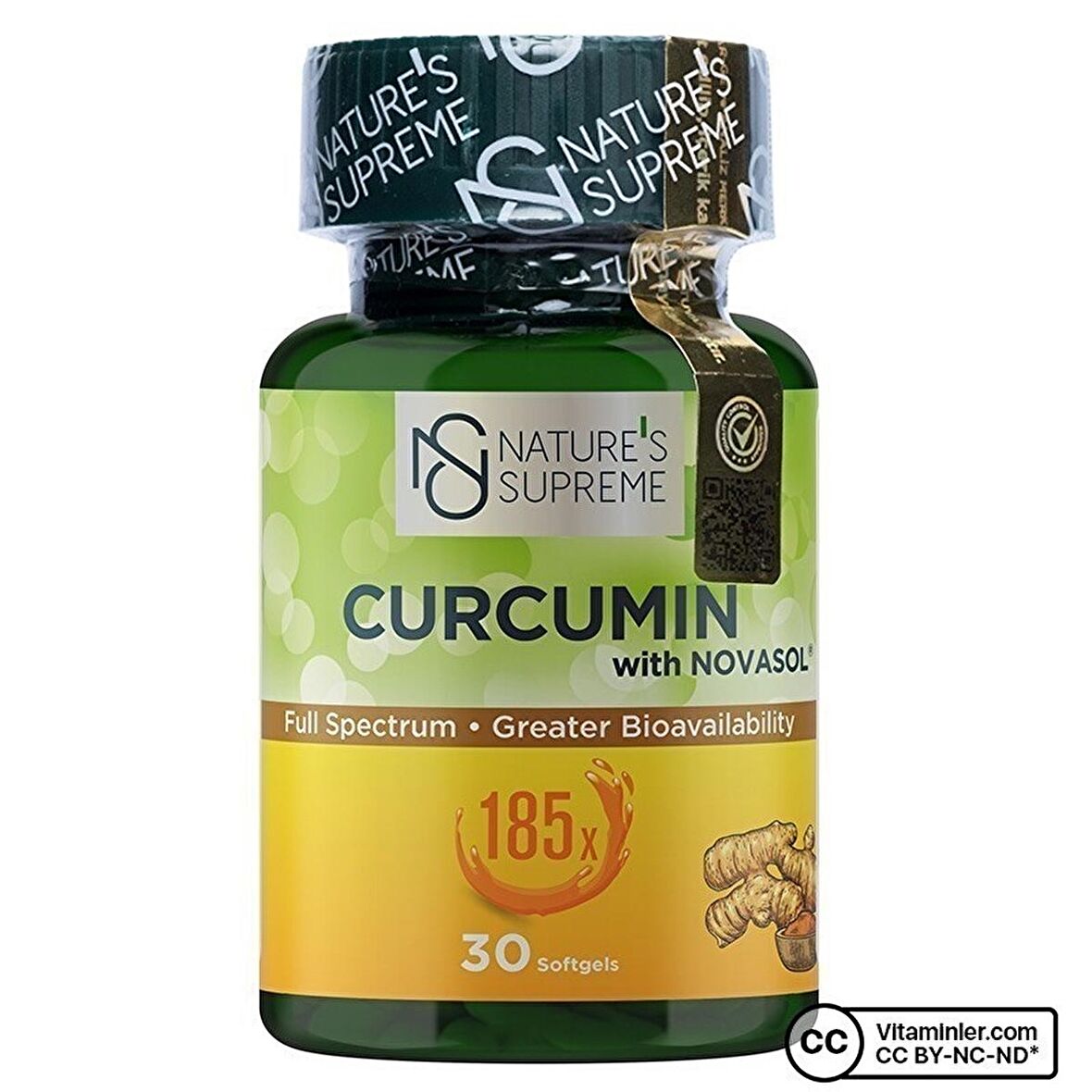 Curcumin 30 Yumuşak Kapsül - AROMASIZ