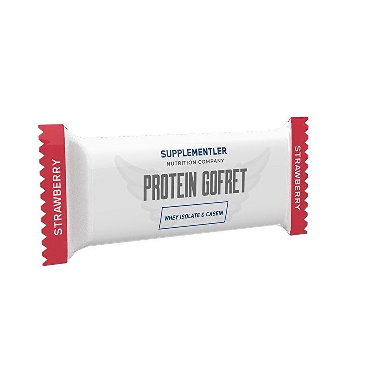 Supplementler.com Protein Gofret 40 Gr 1 Adet - ÇİLEK