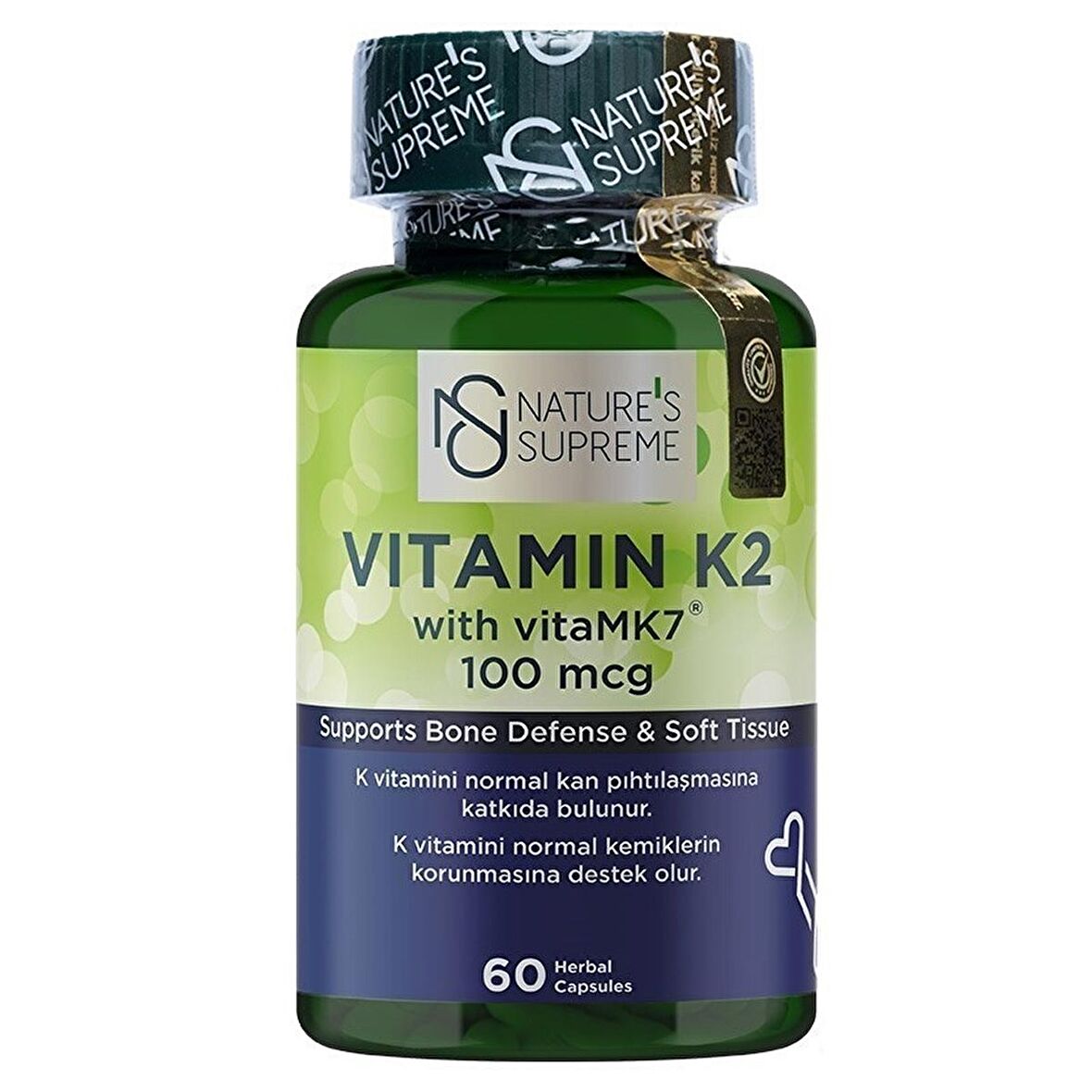 Vitamin K2 100 Mcg 60 Kapsül - AROMASIZ