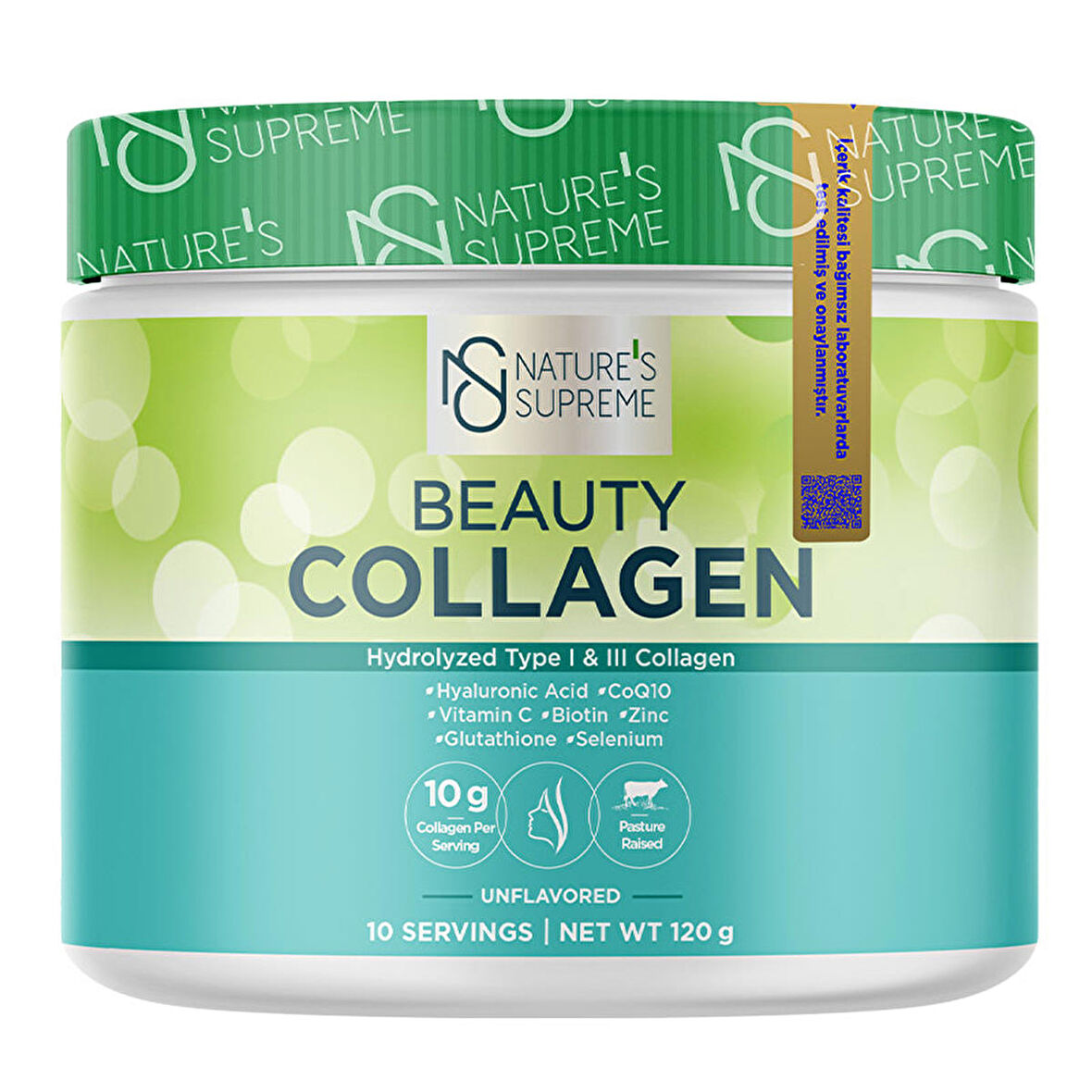 Beauty Collagen Powder 120 Gr Aromasız - AROMASIZ