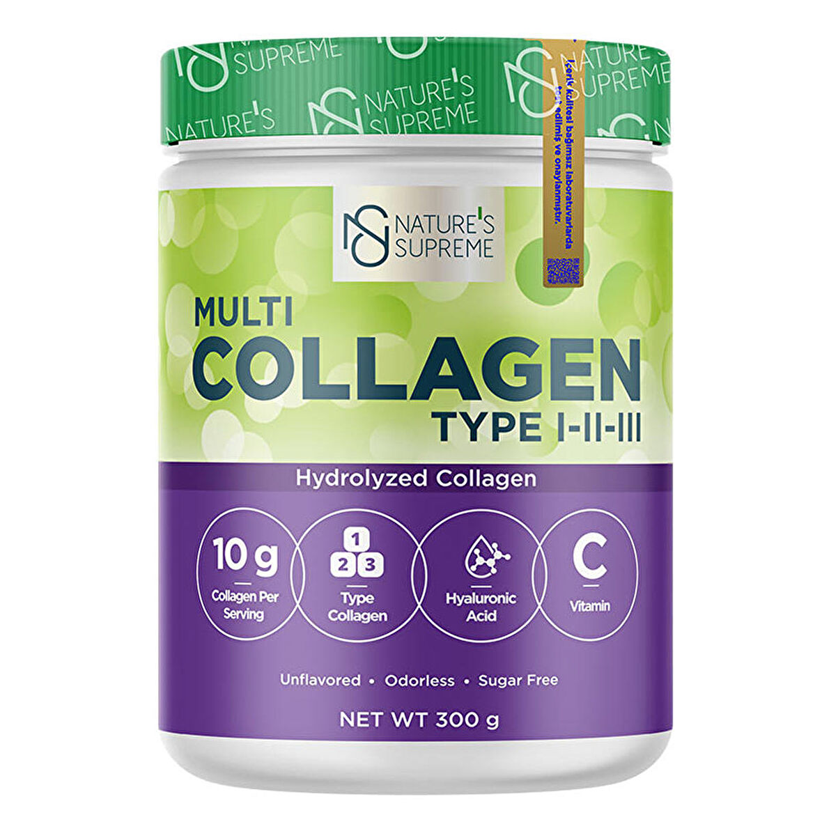 Multi Collagen Powder 300 Gr Aromasız - AROMASIZ