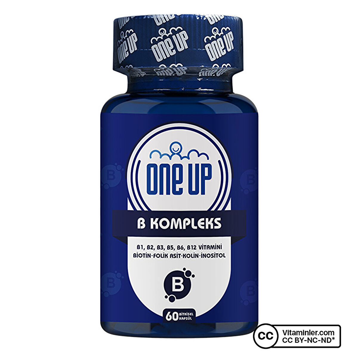 One Up Vitamin B Kompleks 60 Kapsül - AROMASIZ