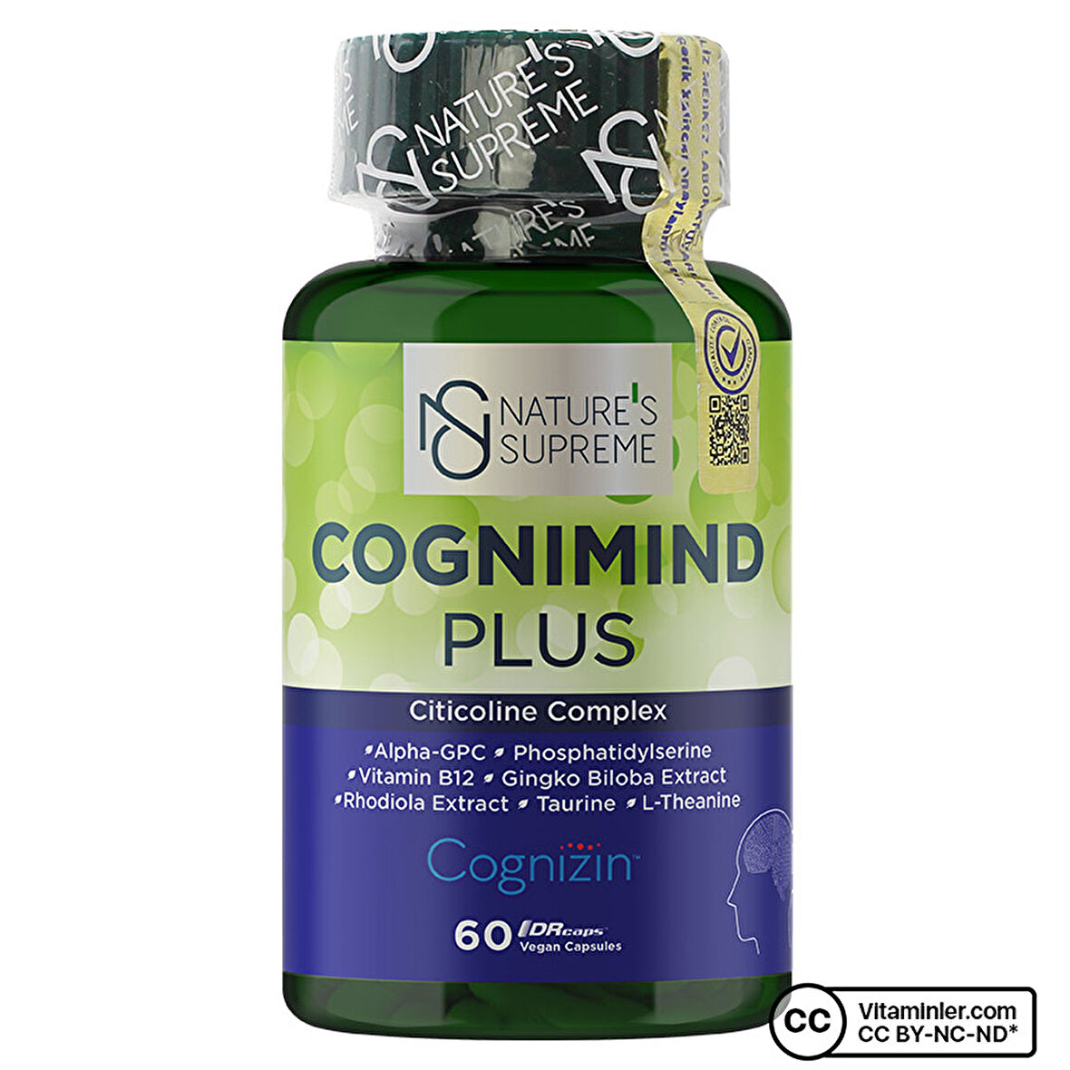 Nature's Supreme Cognimind Plus 60 Kapsül - AROMASIZ