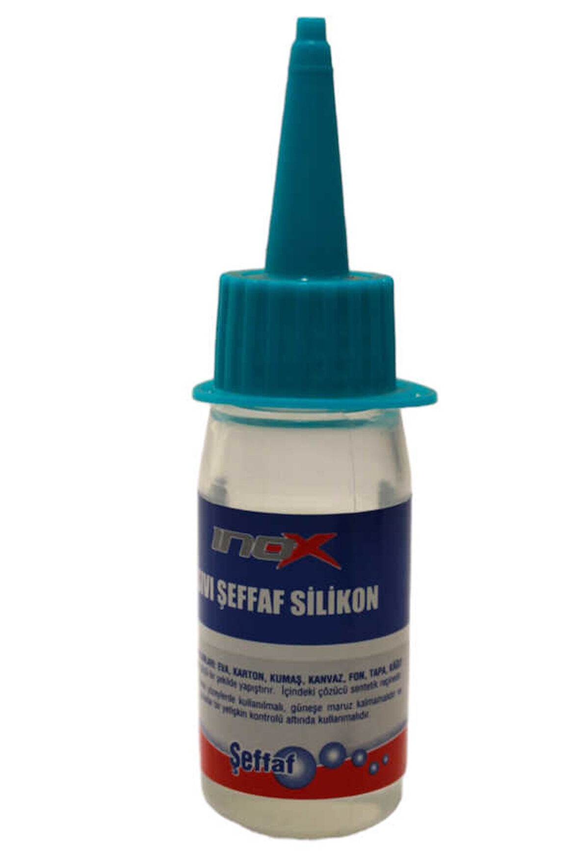 Inox Sıvı Şeffaf Silikon 30 ml 05003