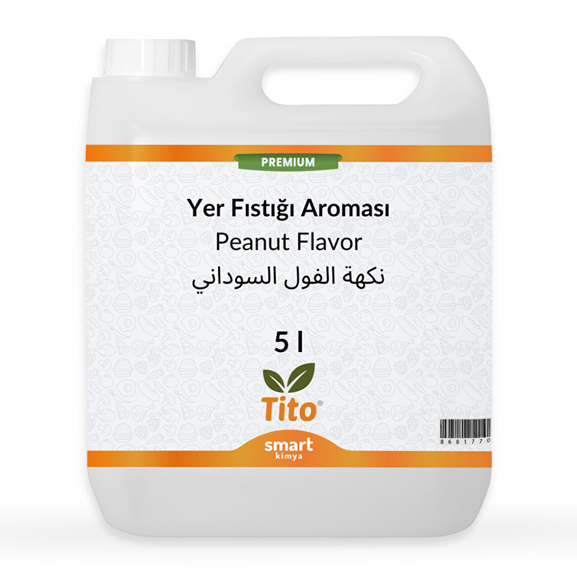 Premium Yer Fıstığı Aroması 5 litre