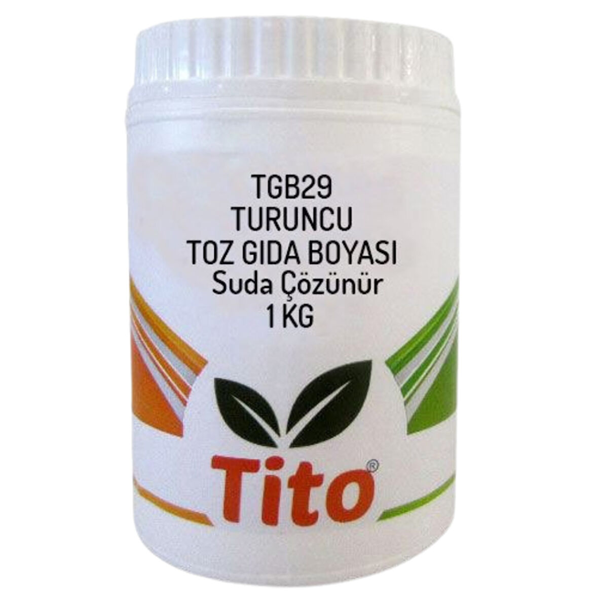 Turuncu Gıda Renklendiricisi Toz Suda Çözünür E110 1 kg