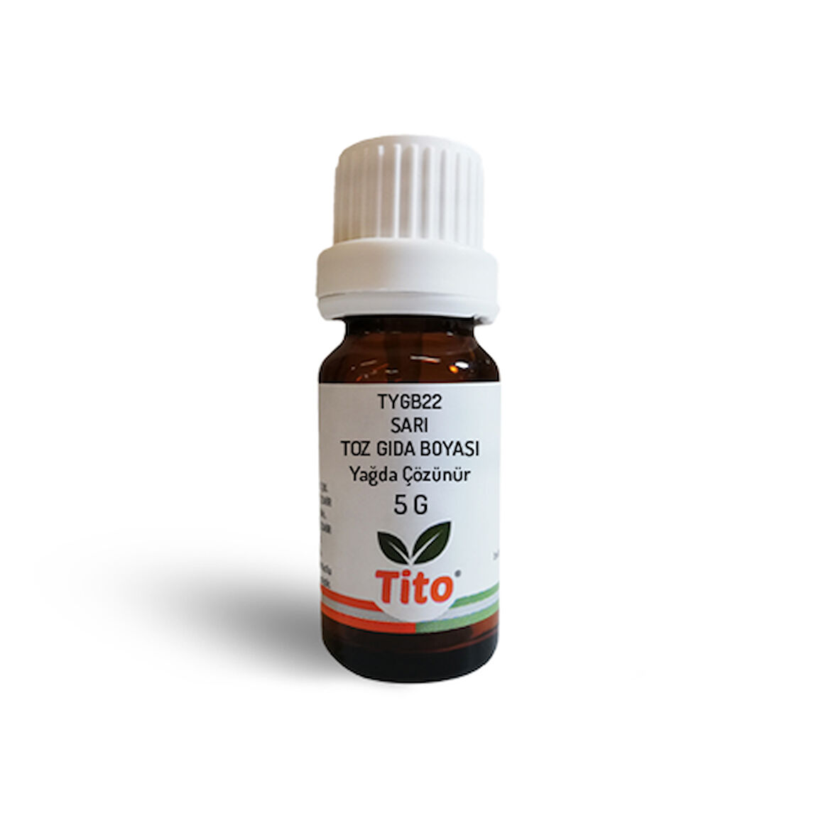 Sarı Gıda Renklendiricisi Toz Yağda Çözünür E102 5 g