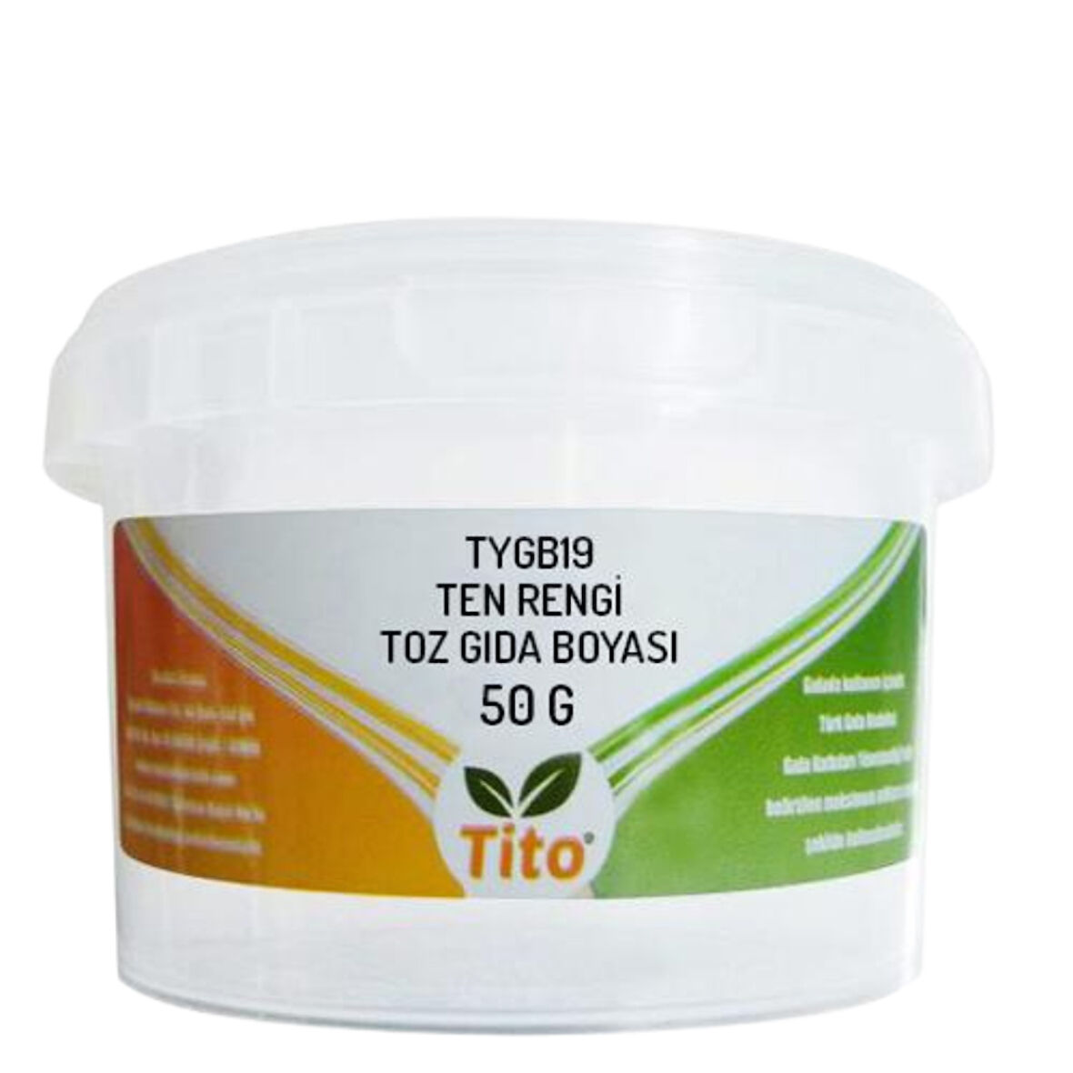 Ten Rengi Gıda Renklendiricisi Toz Yağda Çözünür 50 g