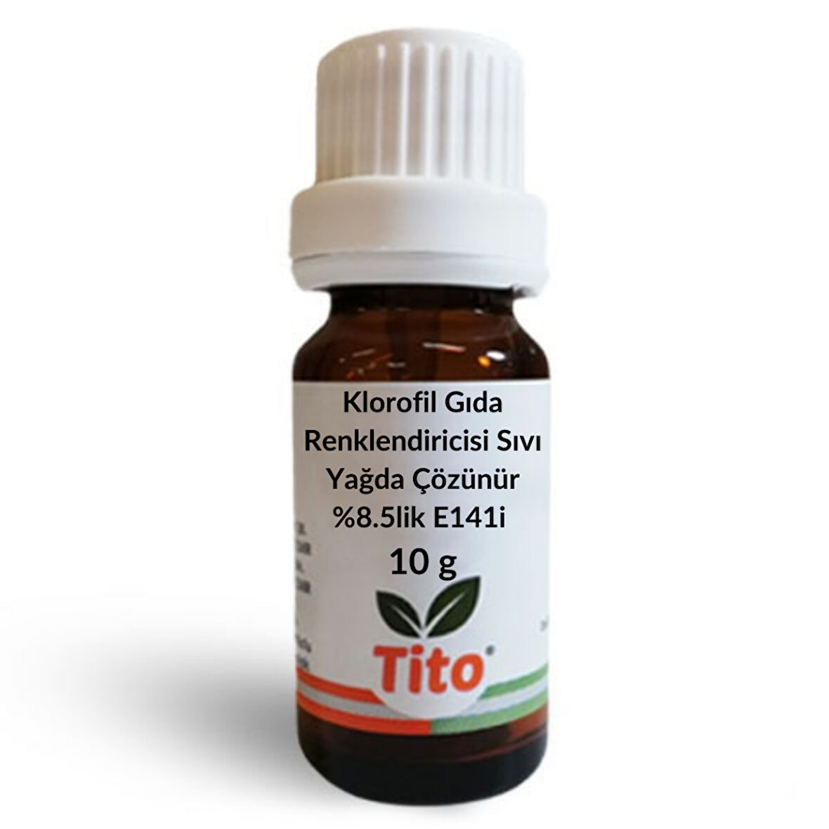 Klorofil Gıda Renklendiricisi Sıvı Yağda Çözünür %8.5lik E141i 10 g