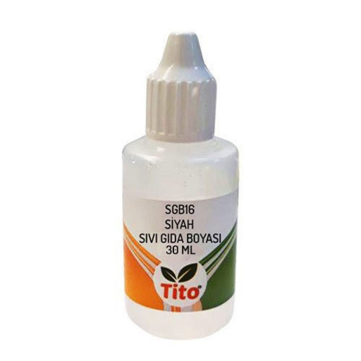 Siyah Gıda Renklendiricisi Sıvı Suda Çözünür 30 ml