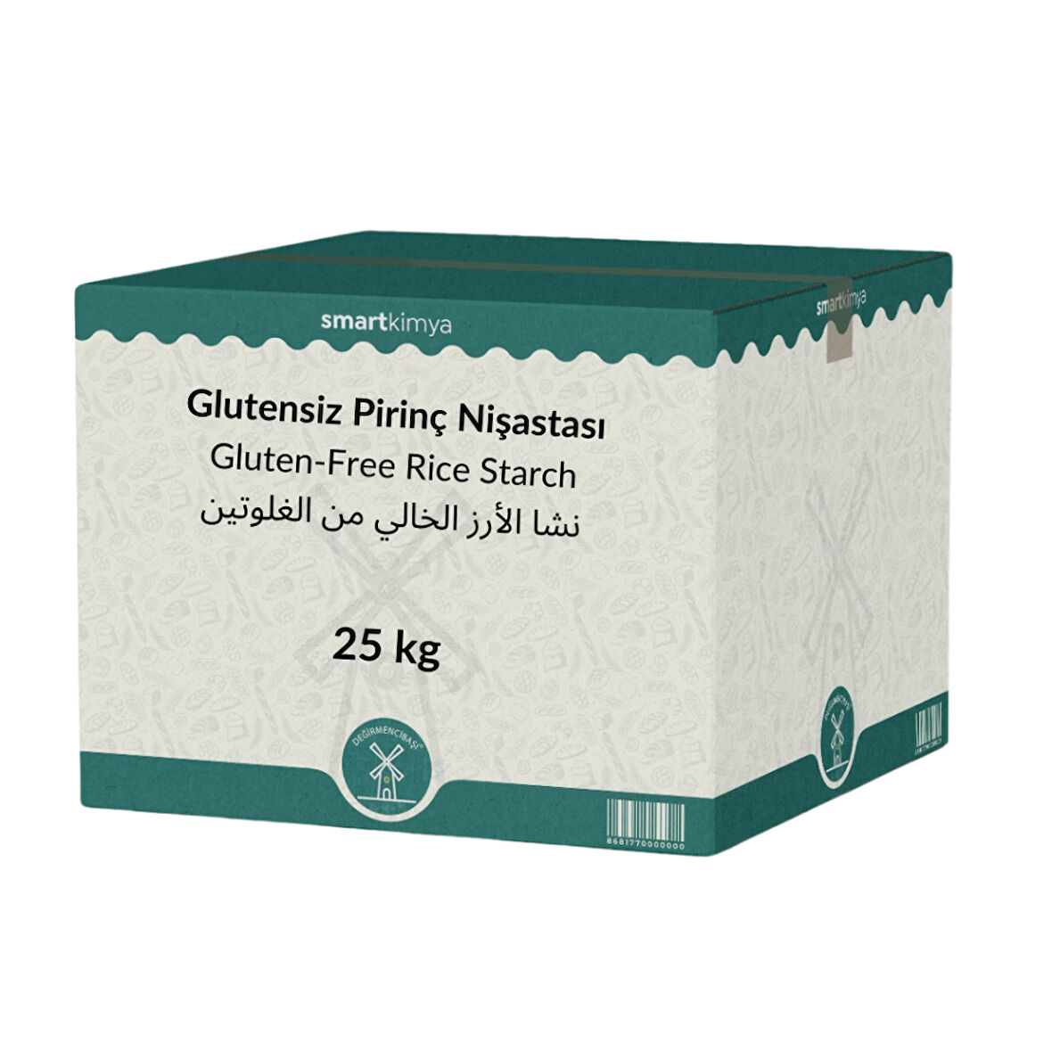 Glutensiz Pirinç Nişastası 25 kg