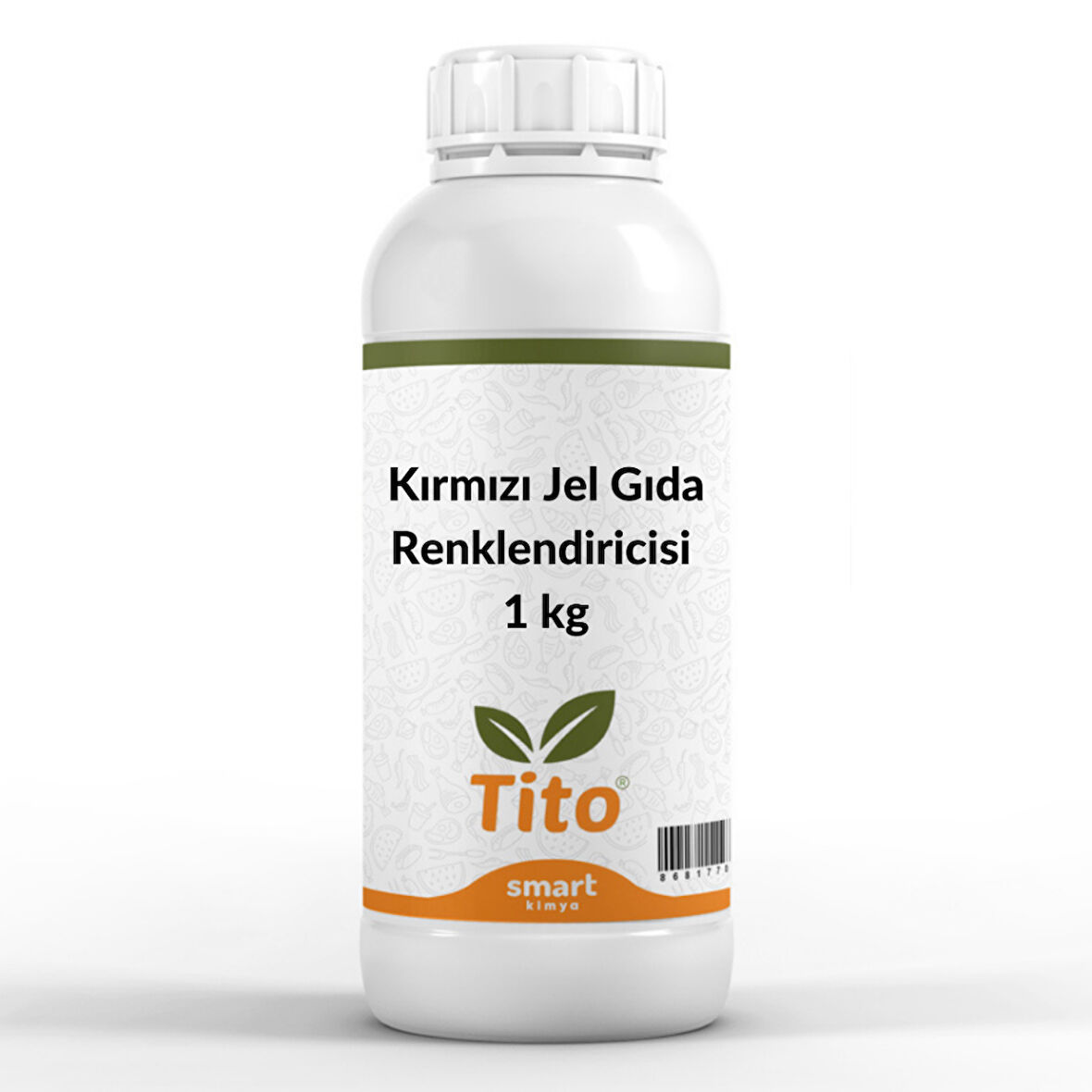 Kırmızı Jel Gıda Renklendiricisi Boyası Suda Çözünür E124 1 kg
