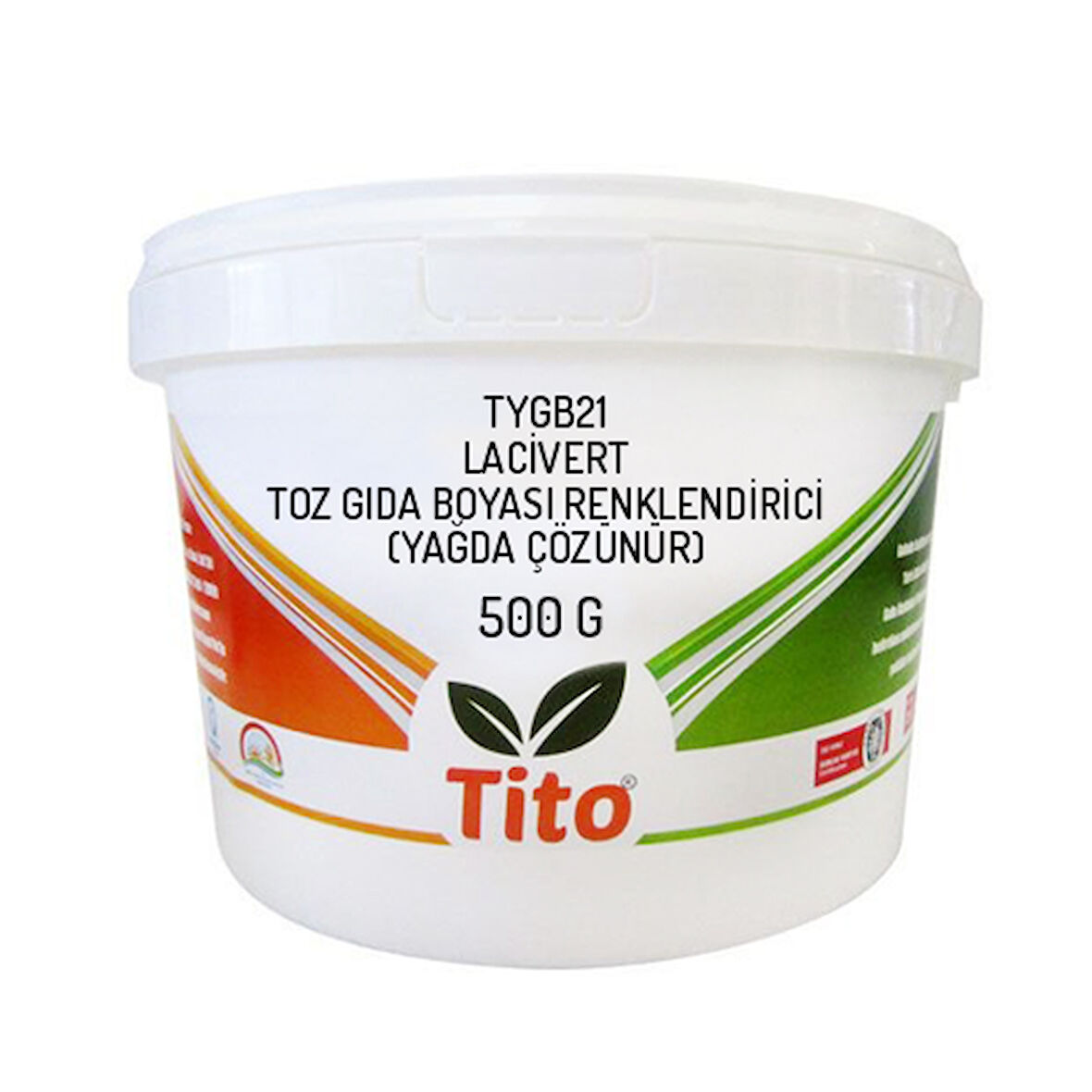 Lacivert Gıda Renklendiricisi Toz Yağda Çözünür E132 500 g