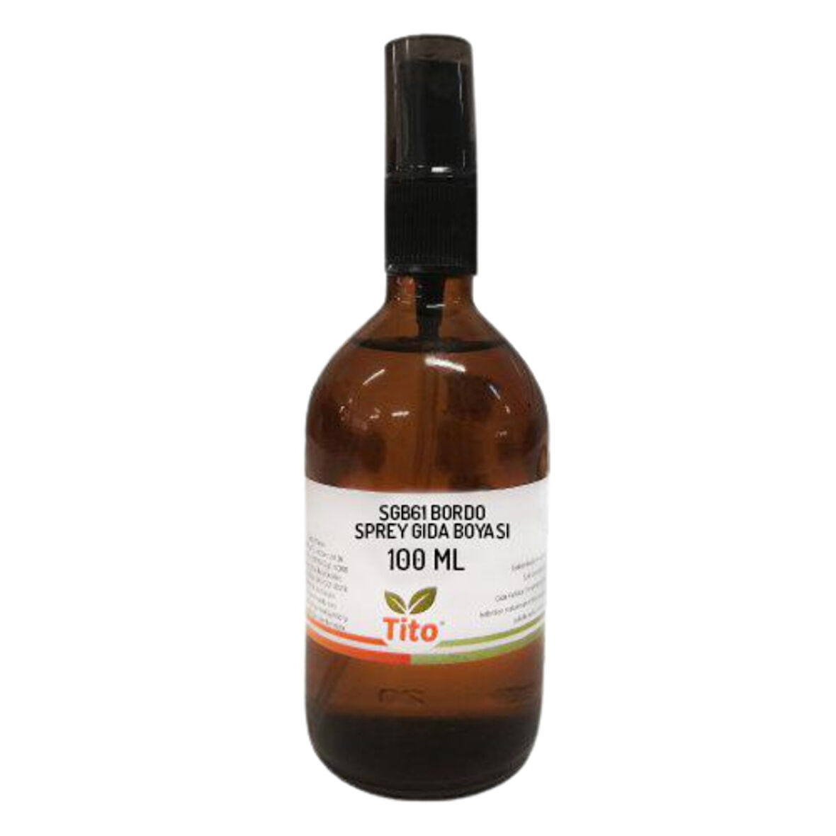Bordo Gıda Renklendirici Sıvı Suda Çözünür 100 ml