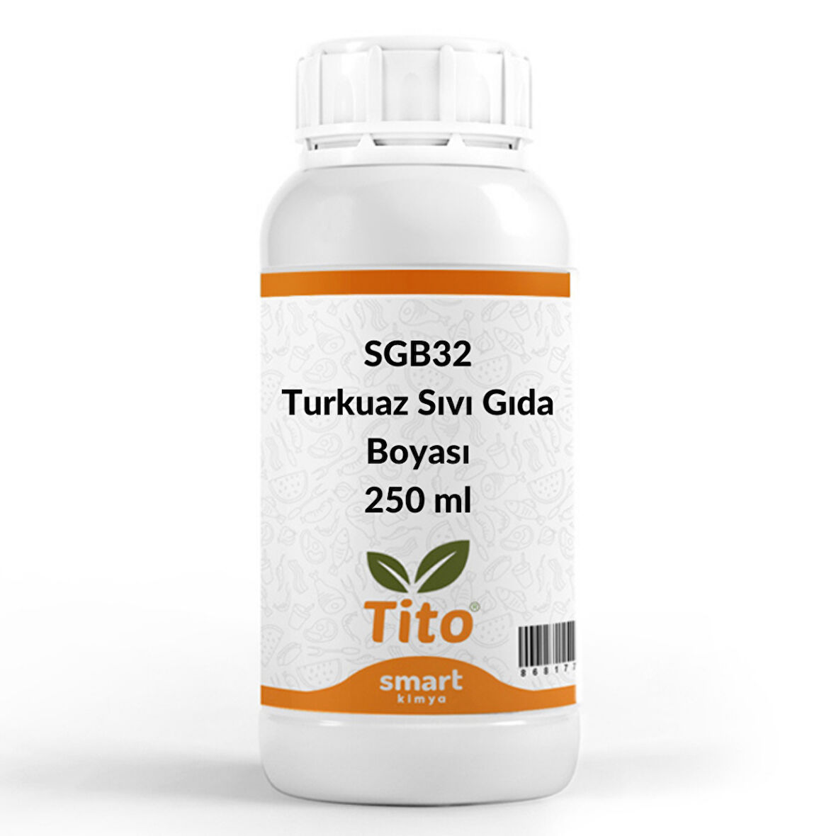 Turkuaz Gıda Renklendiricisi Sıvı Suda Çözünür 250 ml